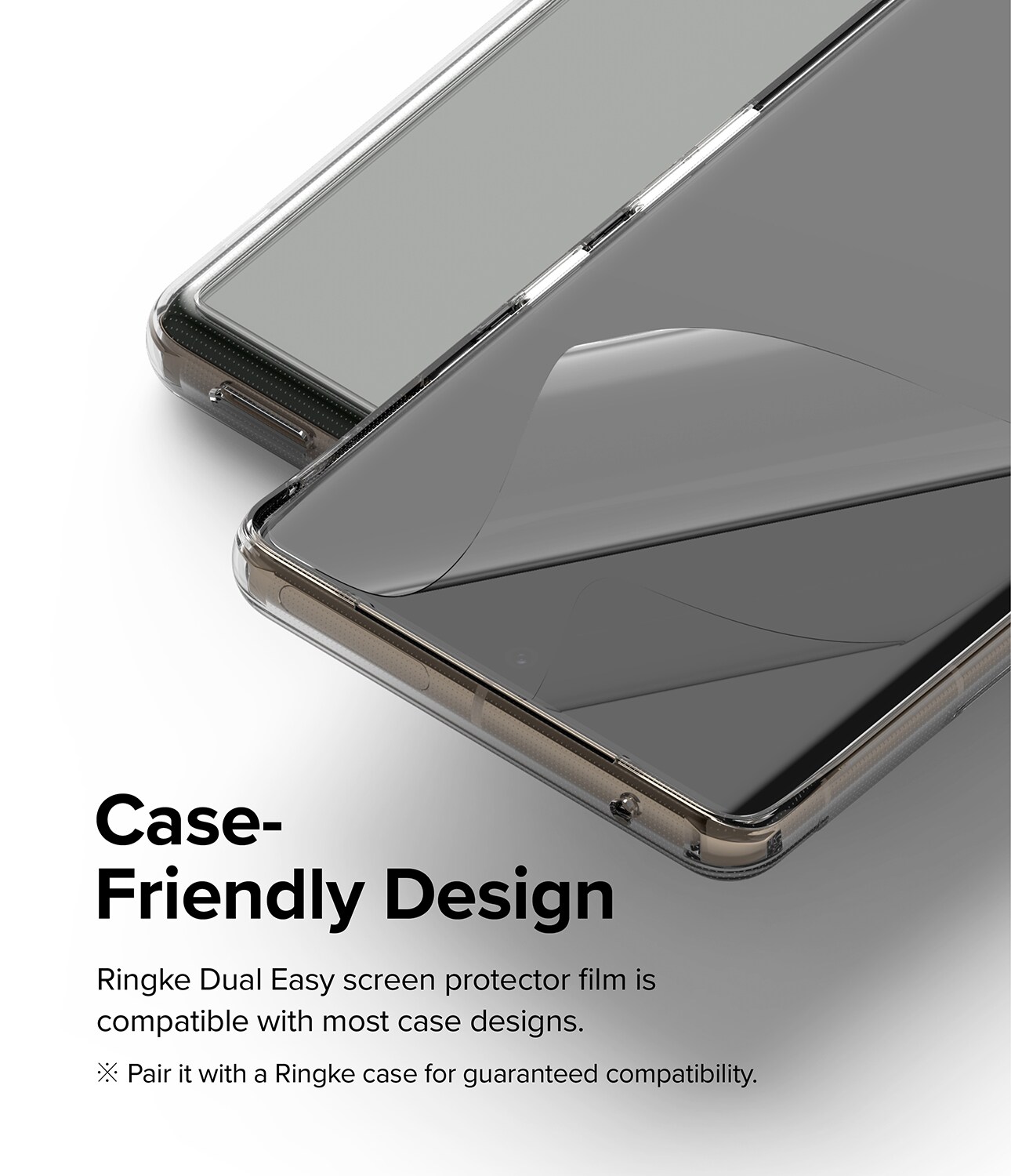 Google Pixel 7 Pro Skærmbeskytter beskyttelsesfilm - Dual Easy (2-pak)