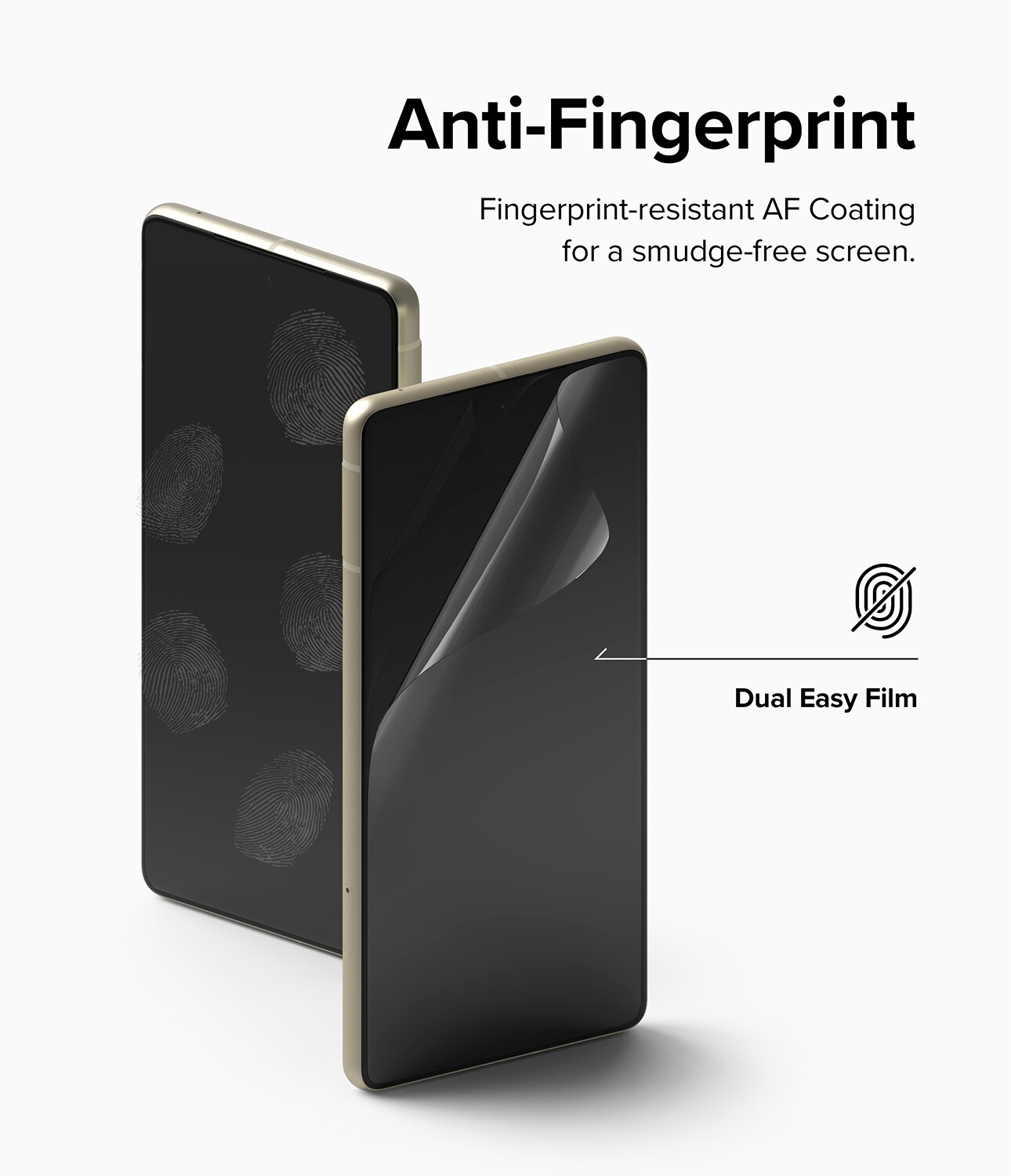 Google Pixel 7 Skærmbeskytter beskyttelsesfilm - Dual Easy (2-pak)