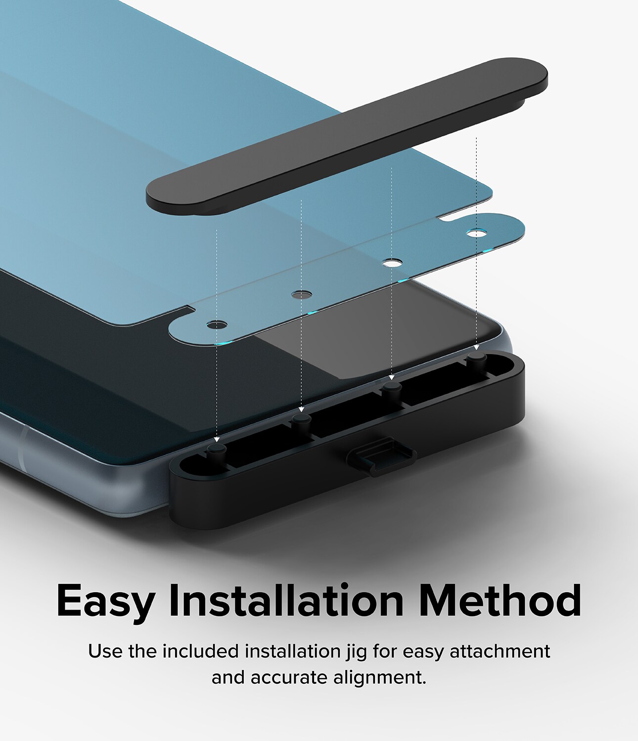 Google Pixel 7a Skærmbeskytter beskyttelsesfilm - Dual Easy (2-pak)