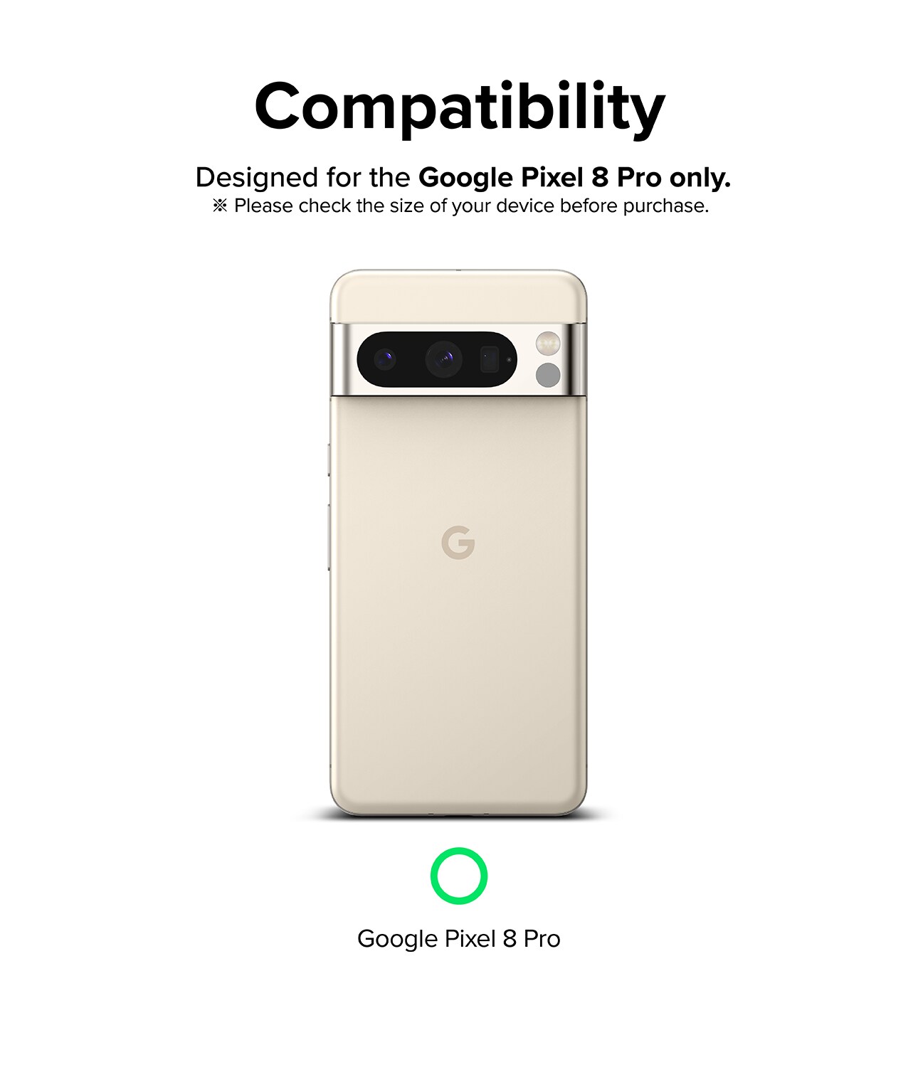 Google Pixel 8 Pro Skærmbeskytter beskyttelsesfilm - Dual Easy (2-pak)