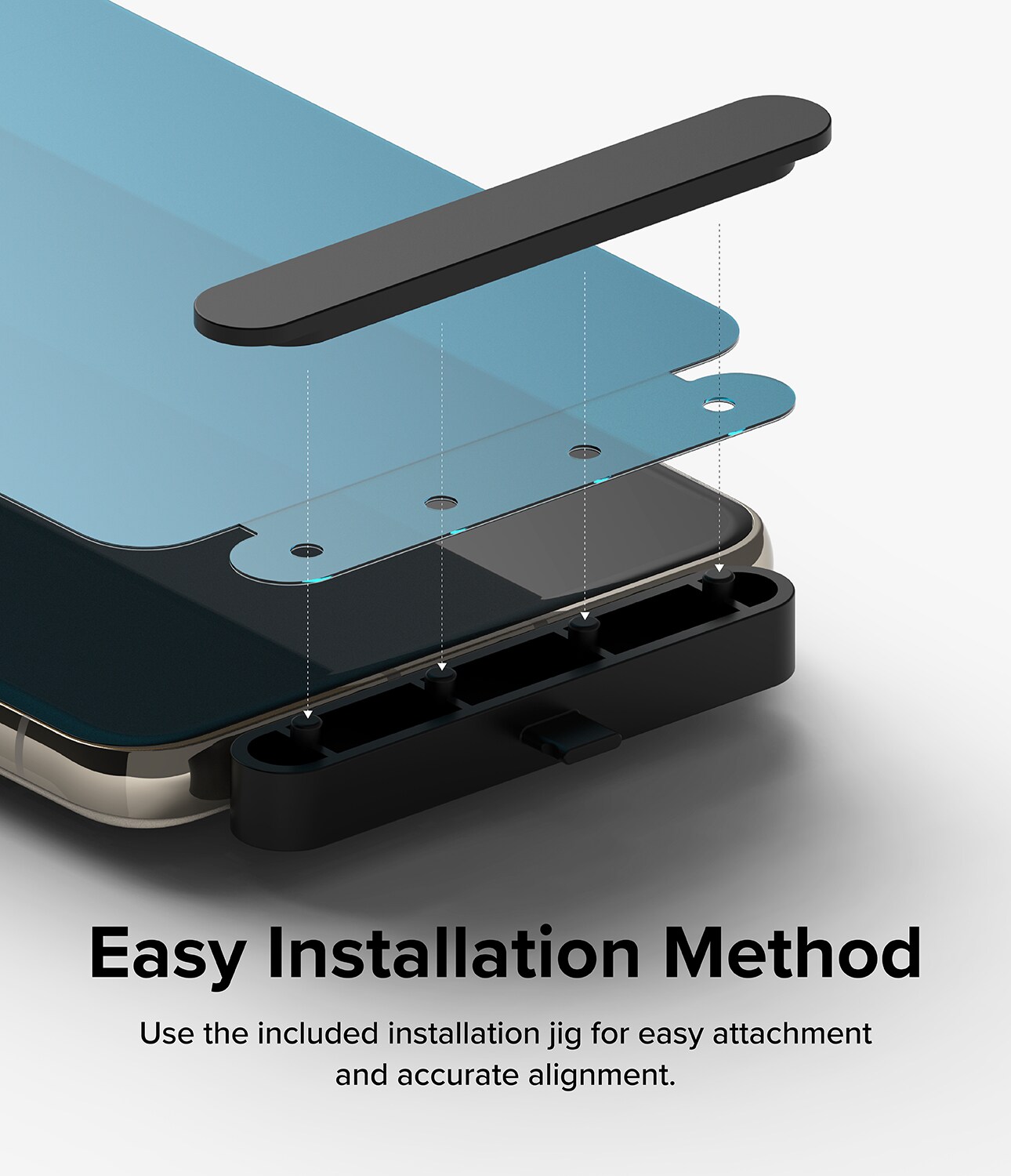Google Pixel 8 Pro Skærmbeskytter beskyttelsesfilm - Dual Easy (2-pak)