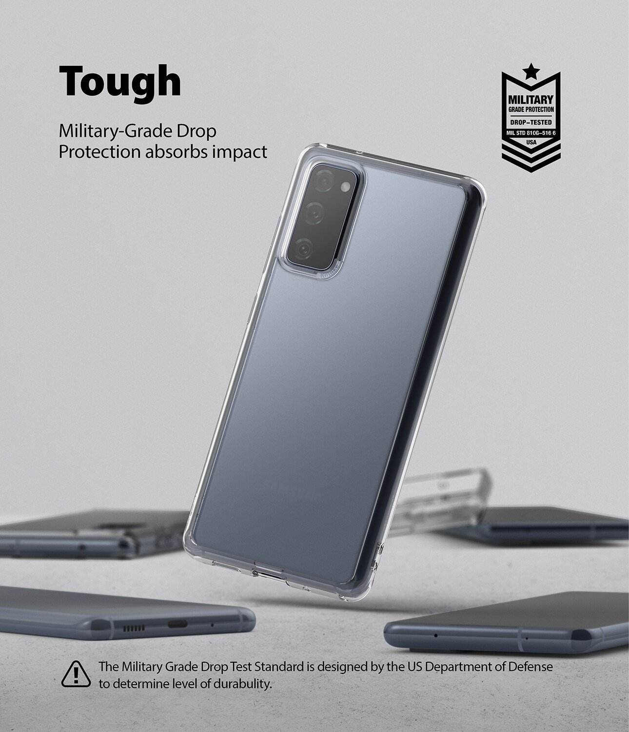 Samsung Galaxy S20 FE Fusion cover, Gennemsigtig
