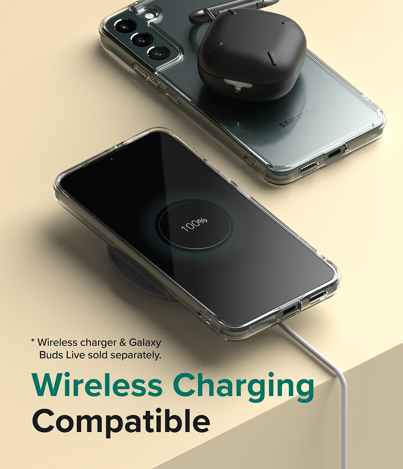 Samsung Galaxy S22 Fusion cover, Gennemsigtig