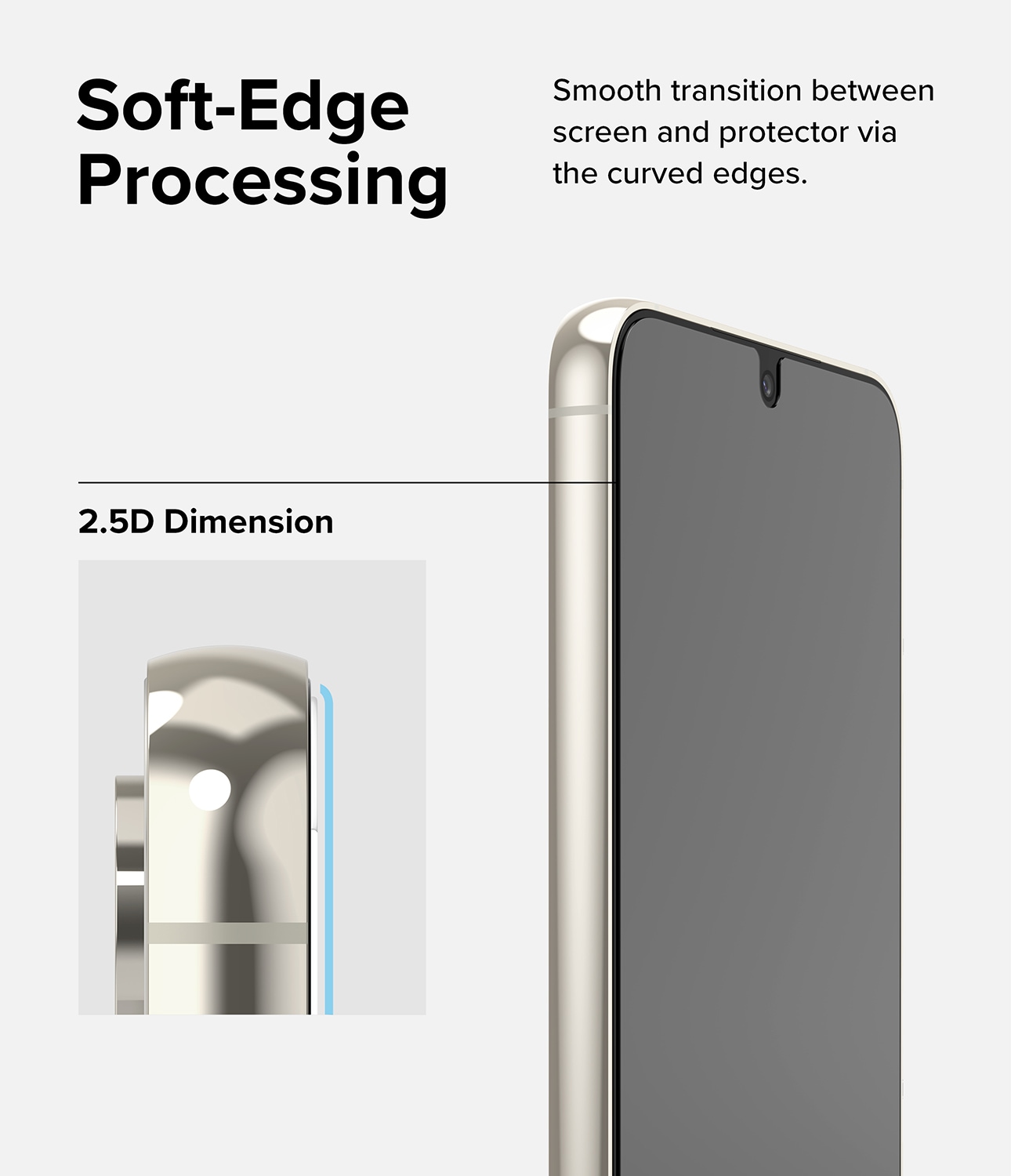 Samsung Galaxy S23 Plus Skærmbeskytter i glas med monteringsværktøj (2-pak)