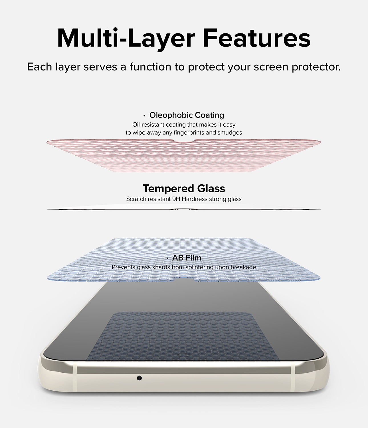Samsung Galaxy S23 Plus Skærmbeskytter i glas med monteringsværktøj (2-pak)