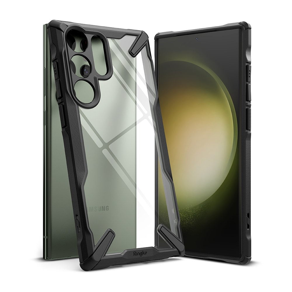 Samsung Galaxy S23 Ultra Fusion X Cover, Sort
