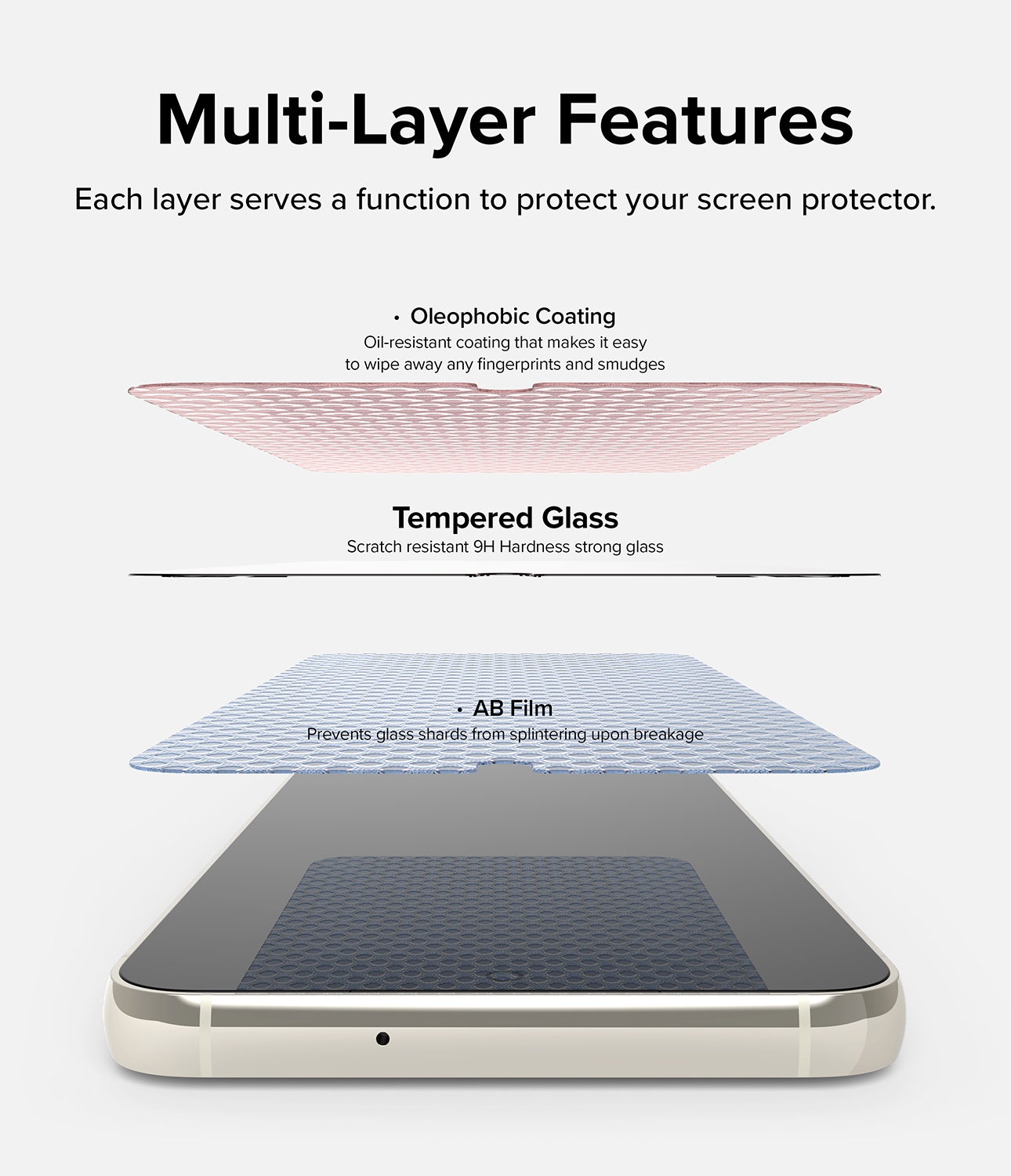 Samsung Galaxy S23 Skærmbeskytter i glas med monteringsværktøj (2-pak)