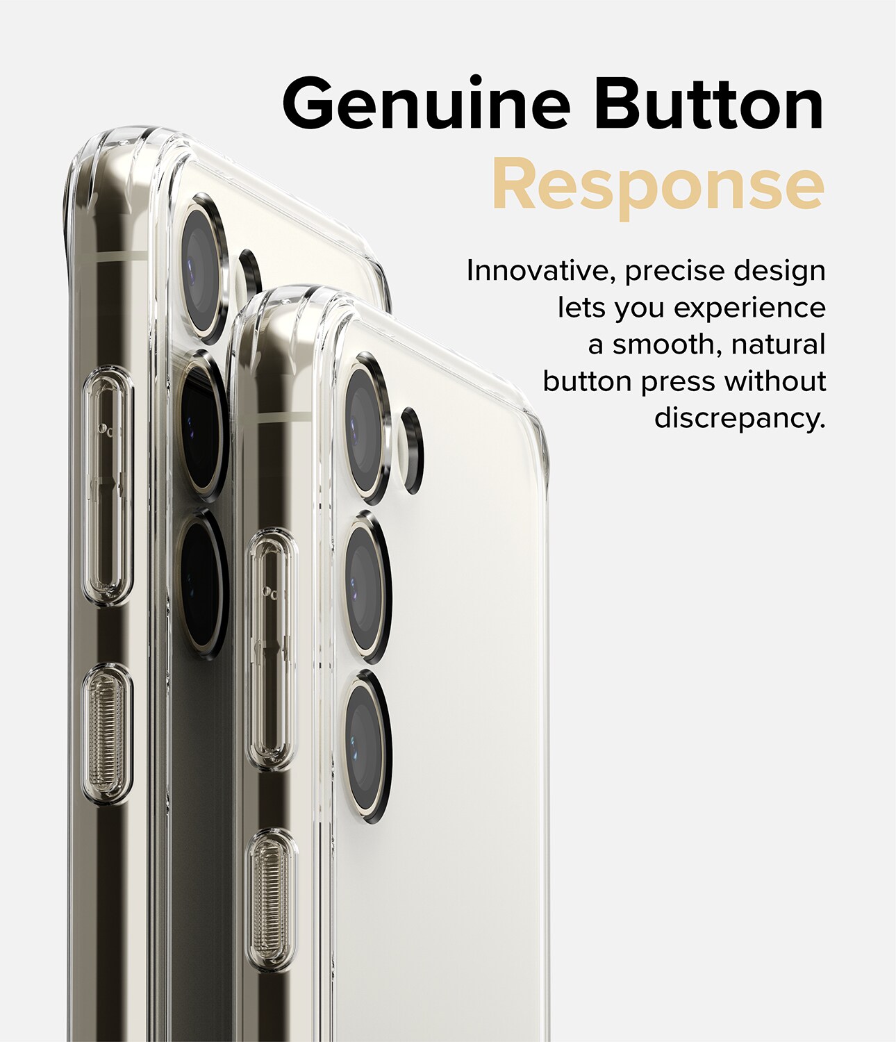 Samsung Galaxy S23 Plus Fusion cover, Gennemsigtig