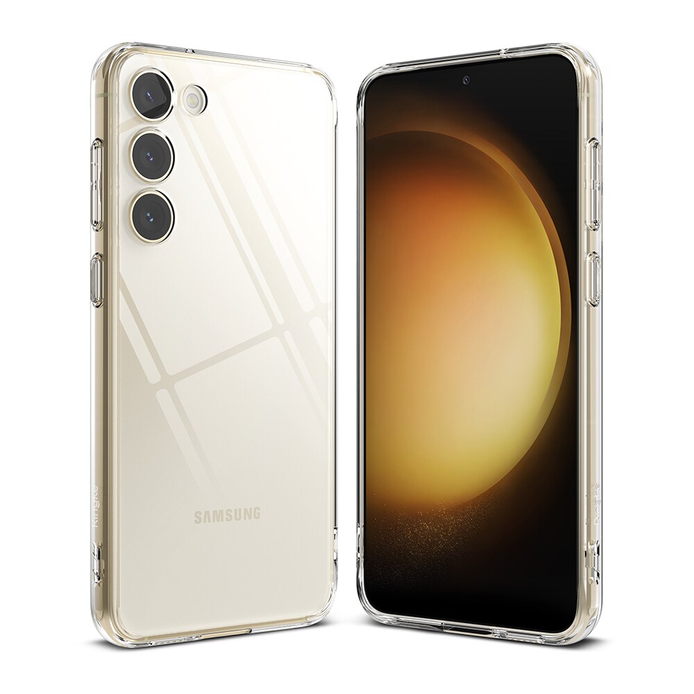Samsung Galaxy S23 Plus Fusion cover, Gennemsigtig