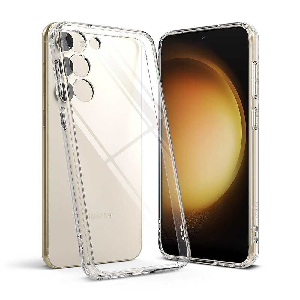 Samsung Galaxy S23 Plus Fusion cover, Gennemsigtig