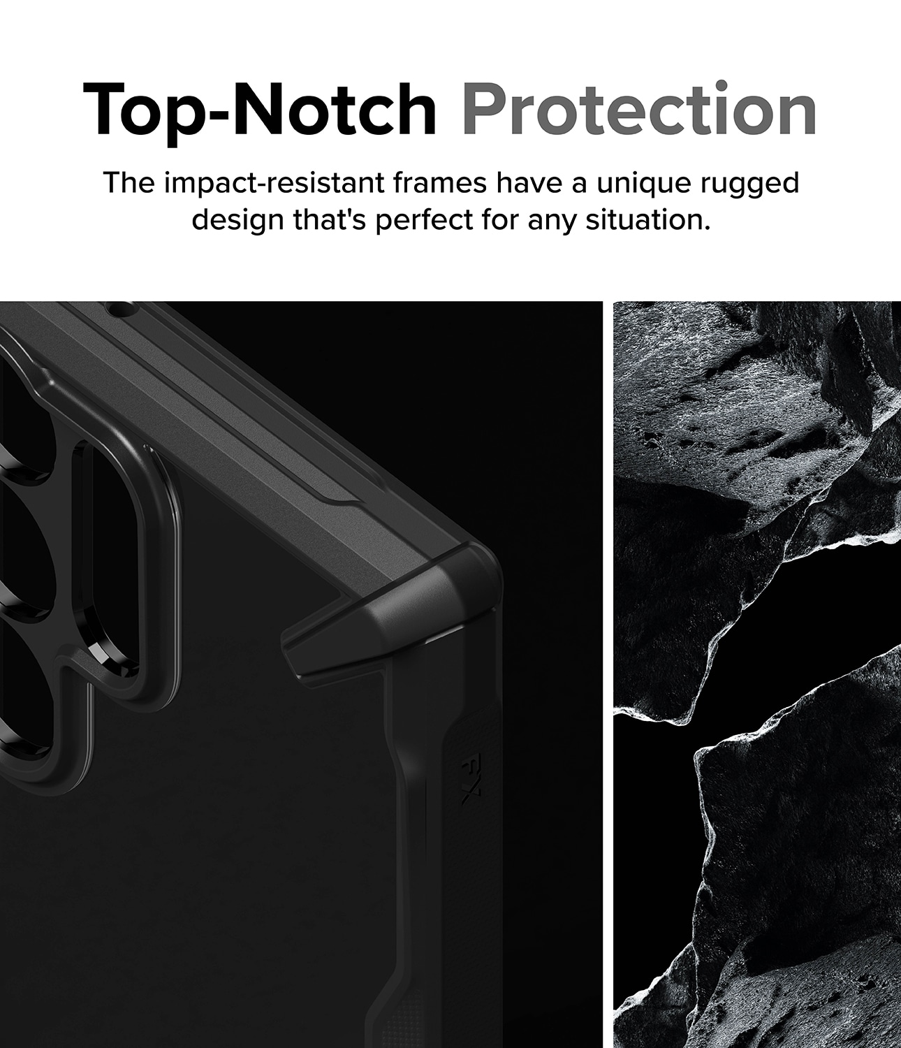 Samsung Galaxy S24 Ultra Fusion X Cover, Sort