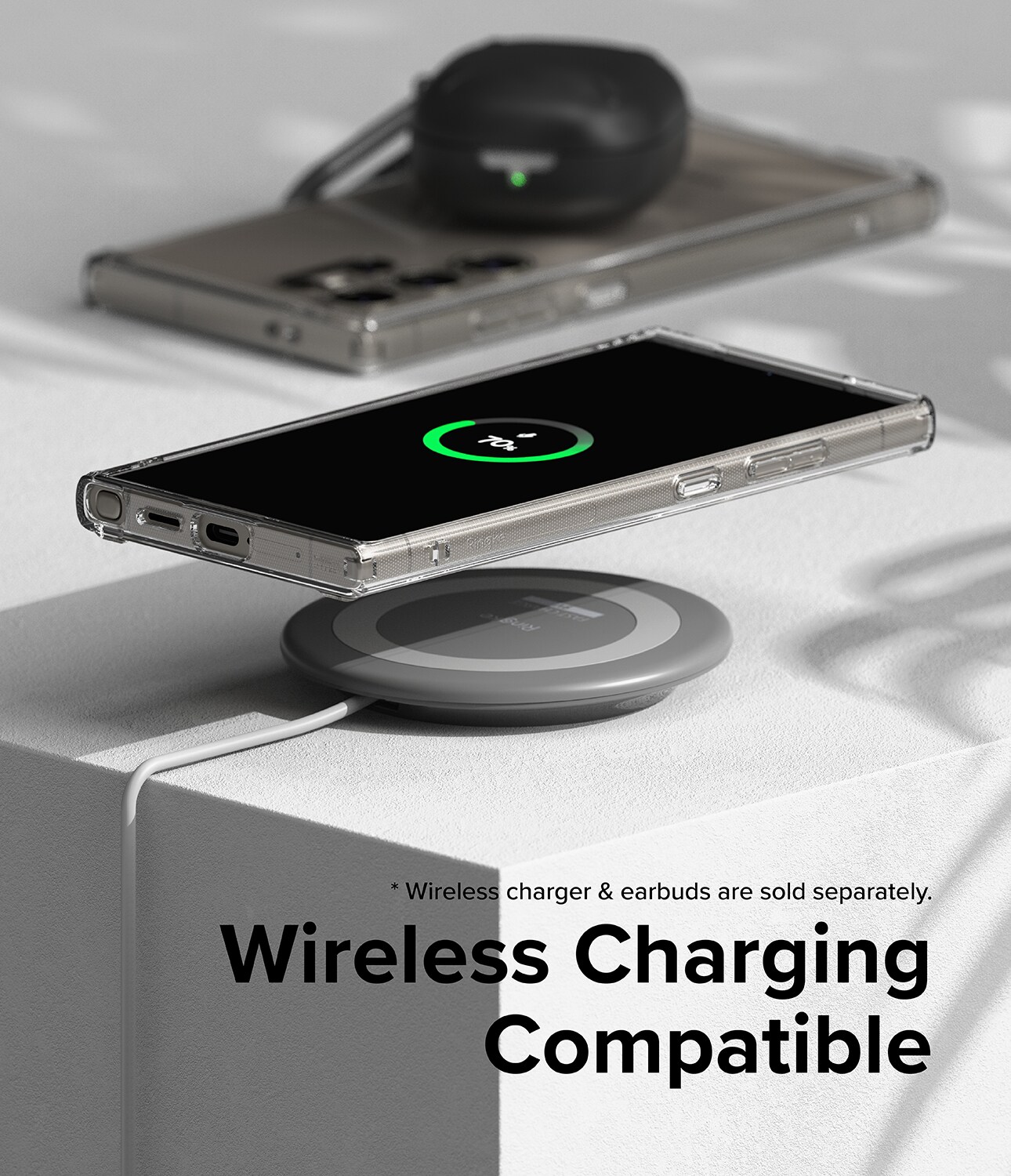 Samsung Galaxy S24 Ultra Fusion cover, Gennemsigtig