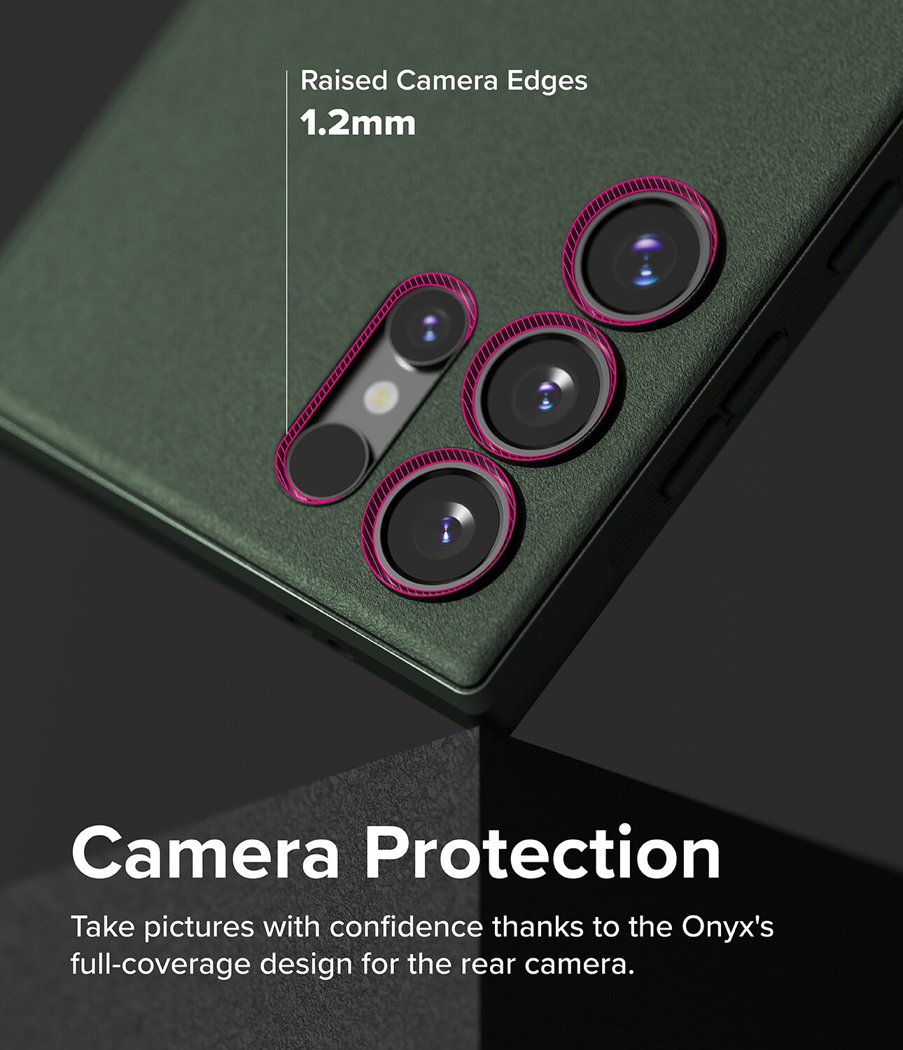 Samsung Galaxy S24 Ultra Onyx Cover, Dark Green