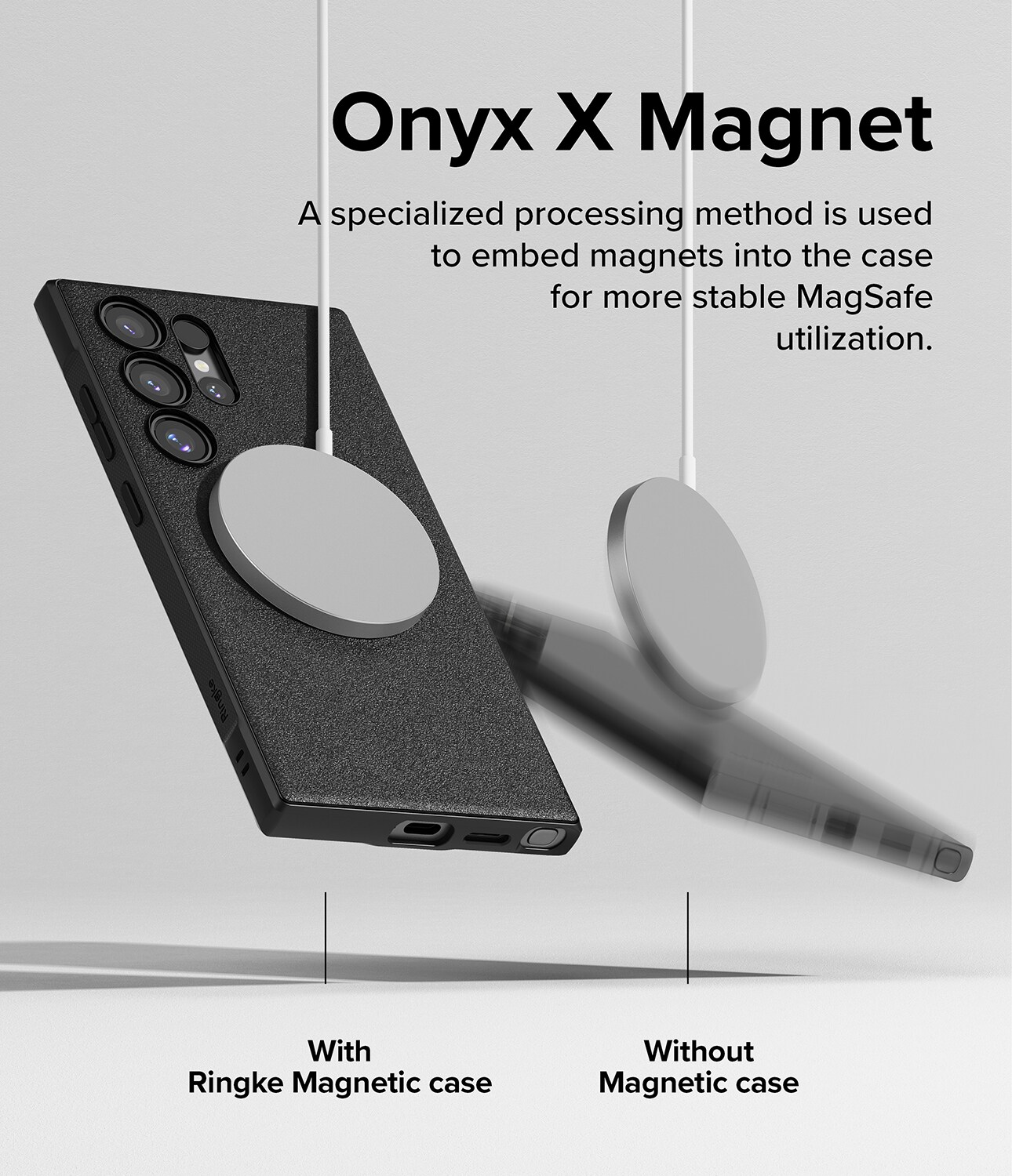 Samsung Galaxy S24 Ultra Onyx MagSafe cover, Black