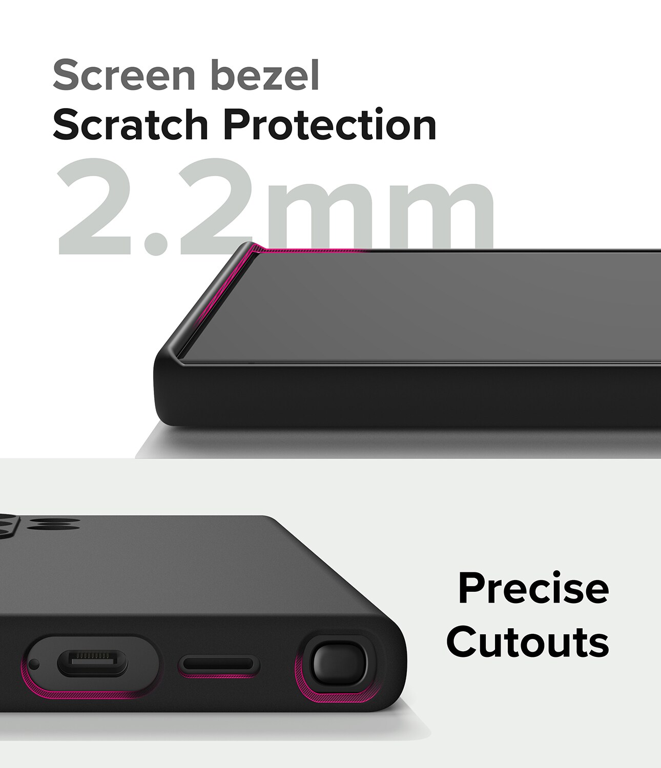 Samsung Galaxy S24 Ultra MagSafe silikonecover, Black