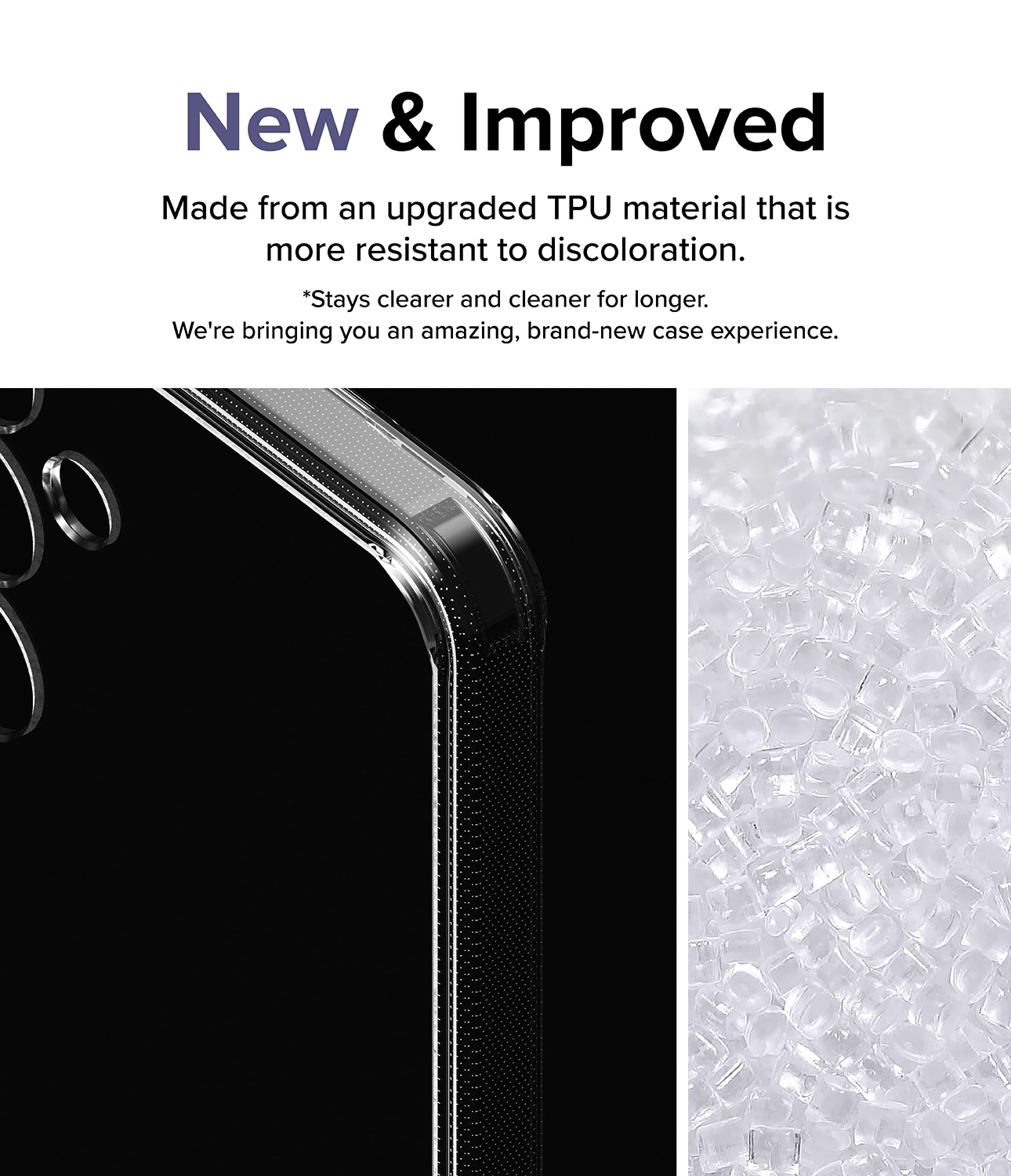Samsung Galaxy S24 Plus Fusion cover, Gennemsigtig
