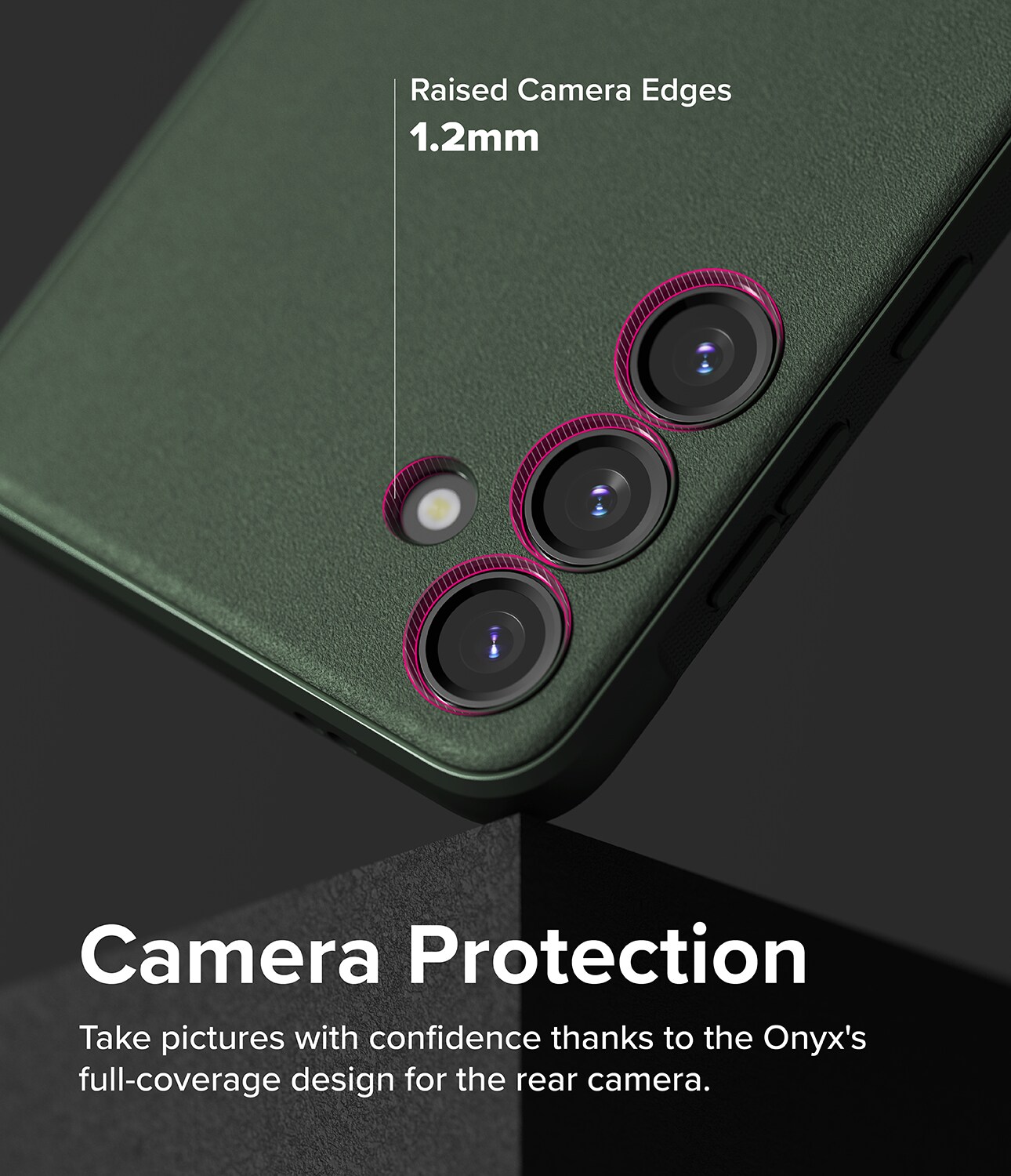 Samsung Galaxy S24 Plus Onyx Cover, Dark Green