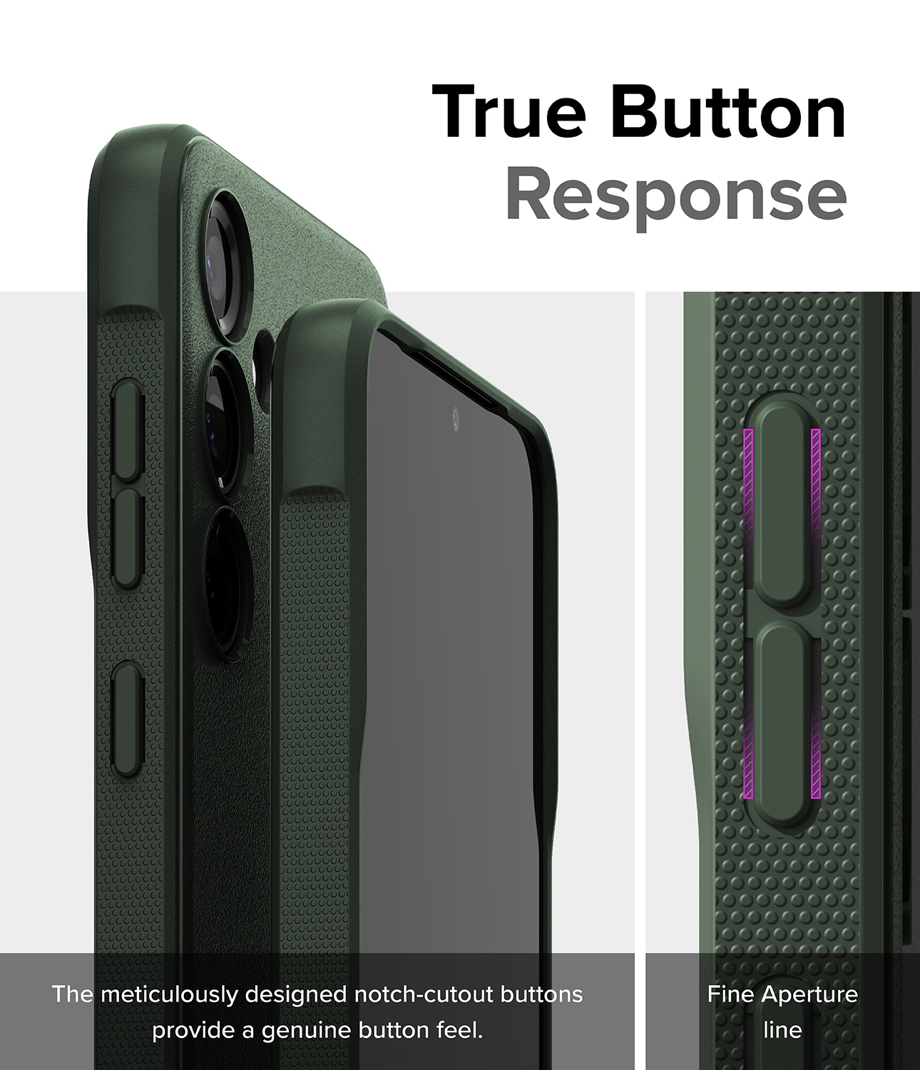 Samsung Galaxy S24 Plus Onyx Cover, Dark Green