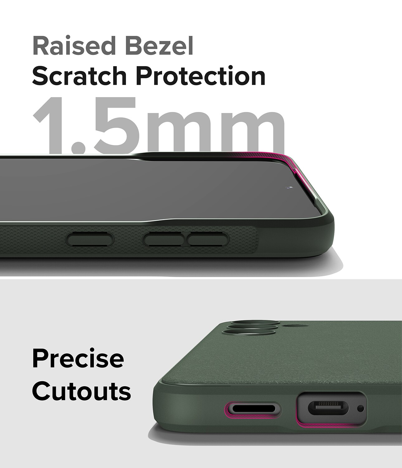 Samsung Galaxy S24 Plus Onyx Cover, Dark Green