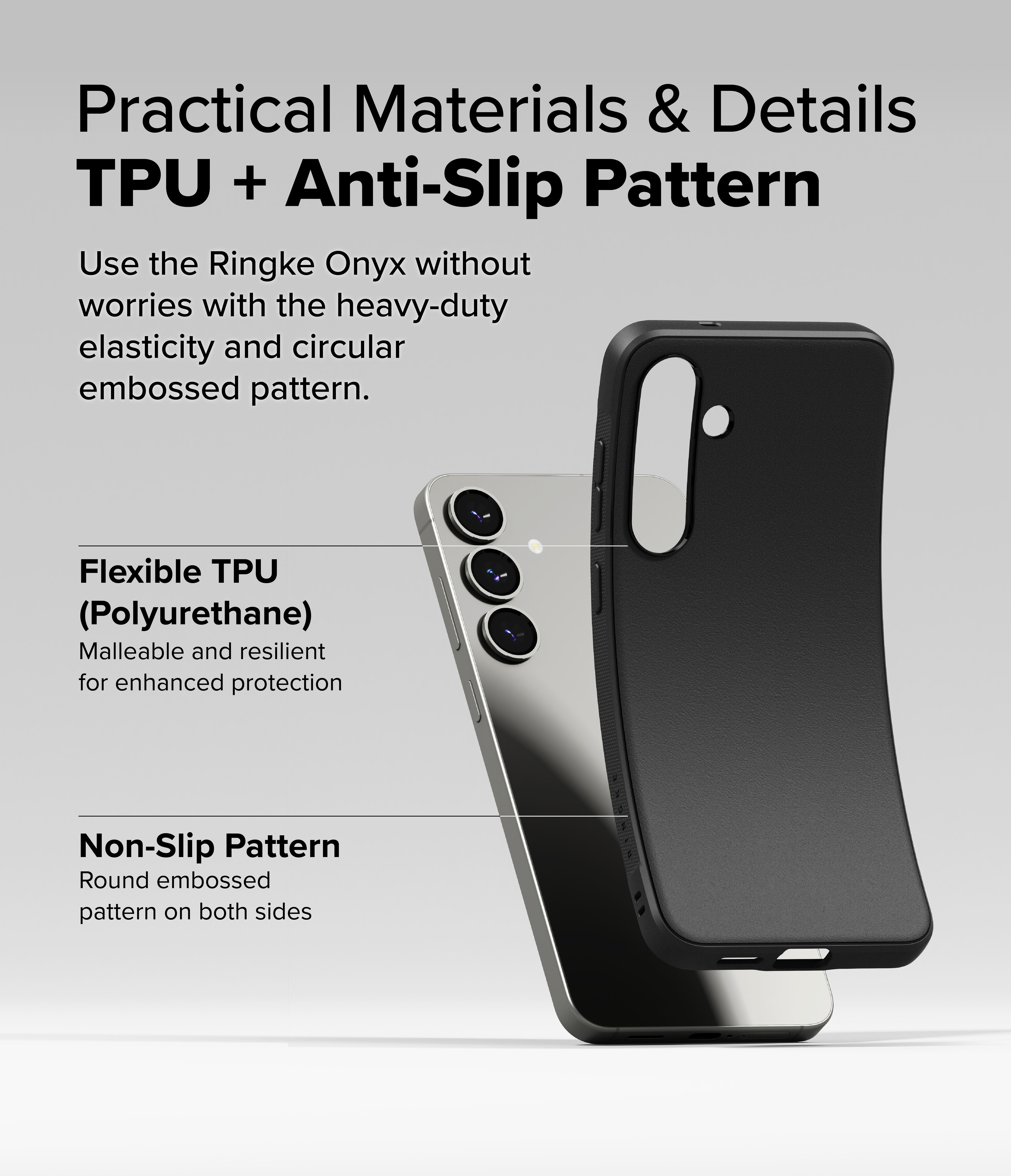 Samsung Galaxy S25 Plus Onyx Cover, Black