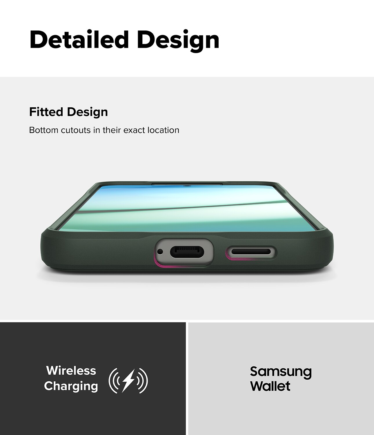 Samsung Galaxy S25 Plus Onyx Cover, Dark Green