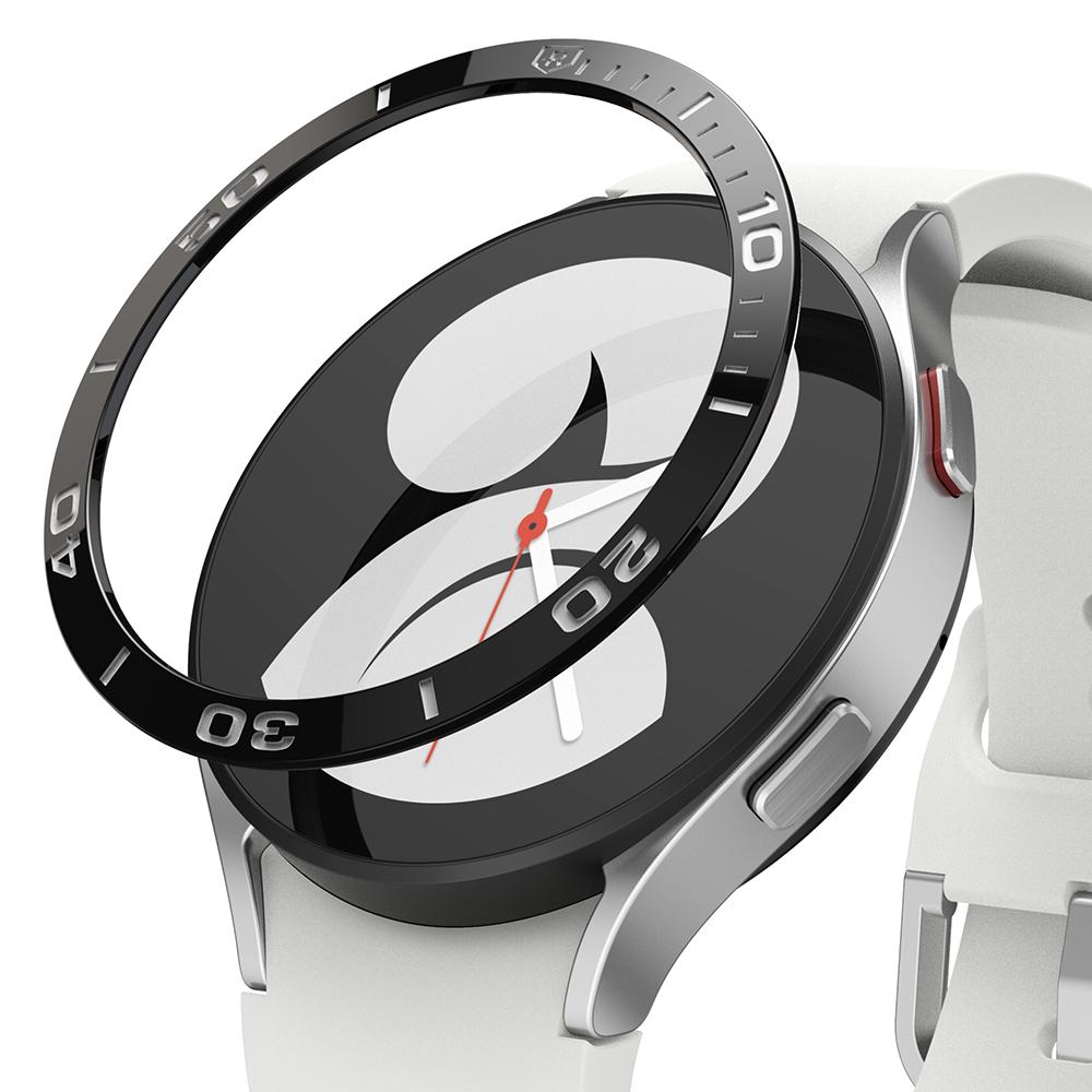 Samsung Galaxy Watch 4 44mm Beskyttelsesring - Bezel Styling Sort