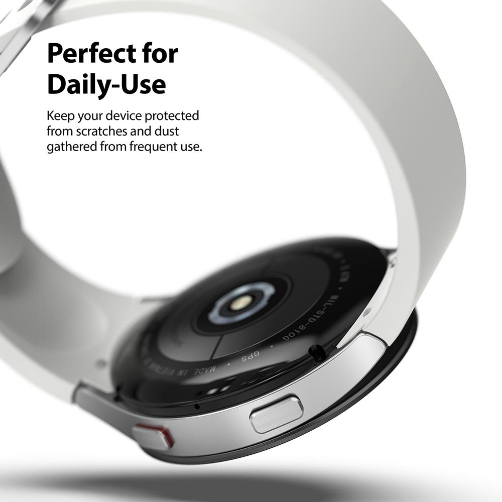 Samsung Galaxy Watch 4 44mm Beskyttelsesring - Bezel Styling Sort
