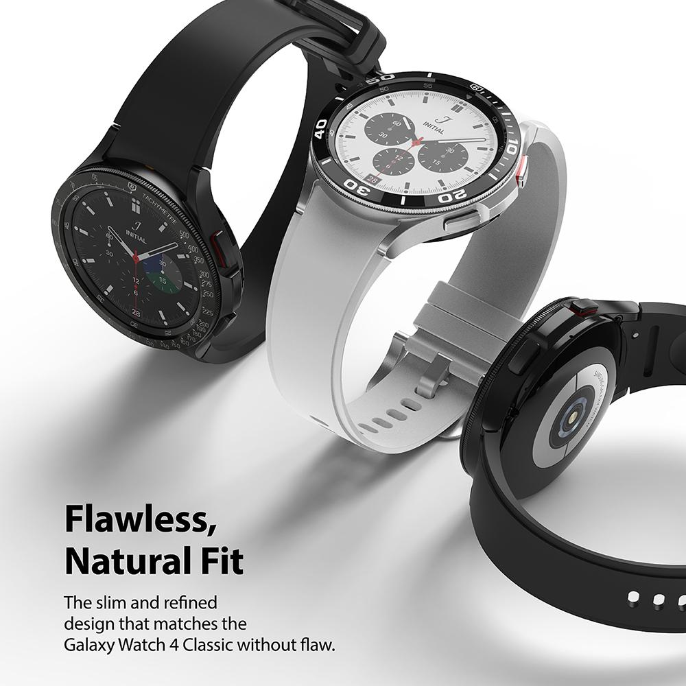 Samsung Galaxy Watch 4 Classic 46mm Beskyttelsesring - Bezel Styling Sort