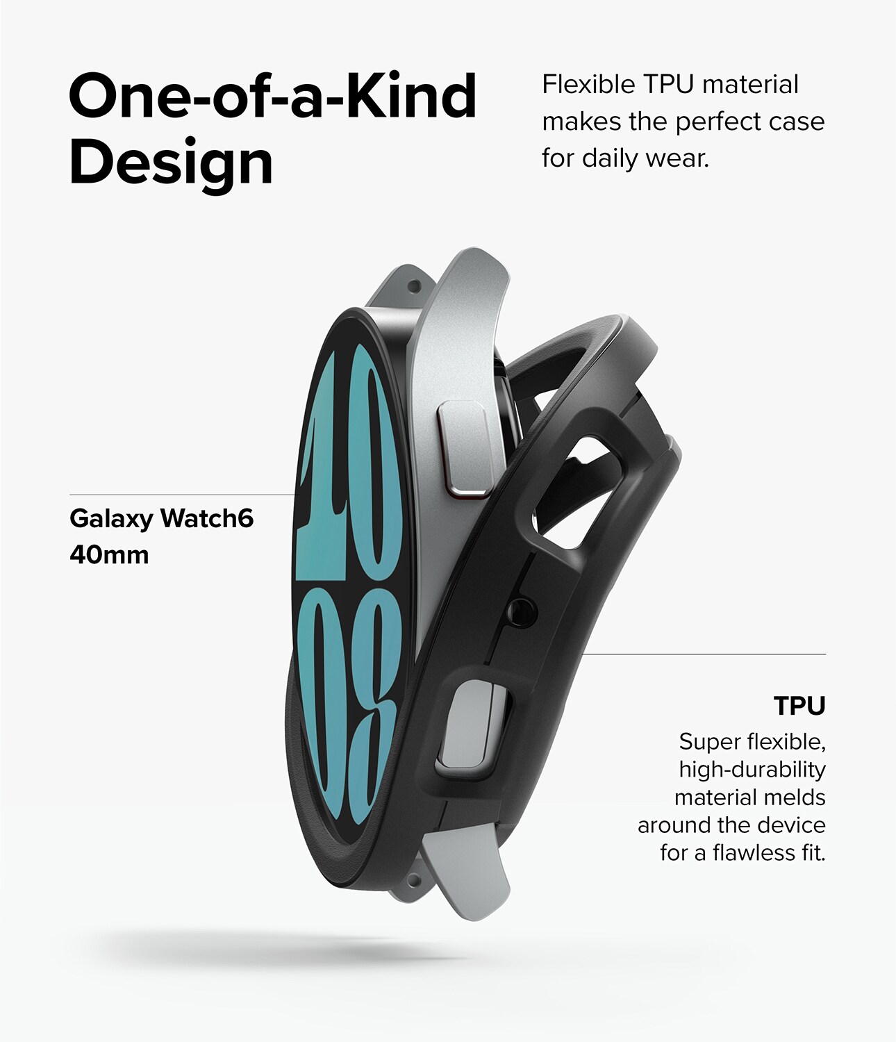 Samsung Galaxy Watch 6 40mm Air Sports cover, Black