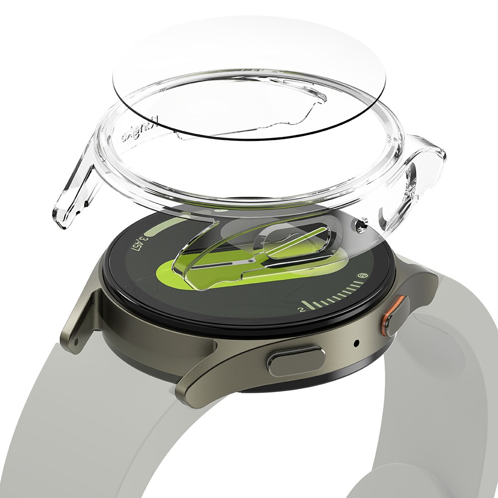 Samsung Galaxy Watch 7 40mm Slim Cover+Glas Combo Clear