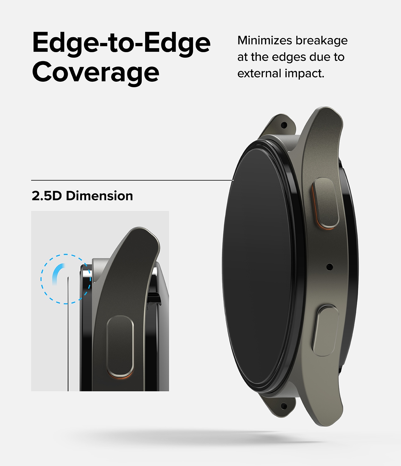 Samsung Galaxy Watch 7 44mm Skærmbeskytter i glas (4-pak)