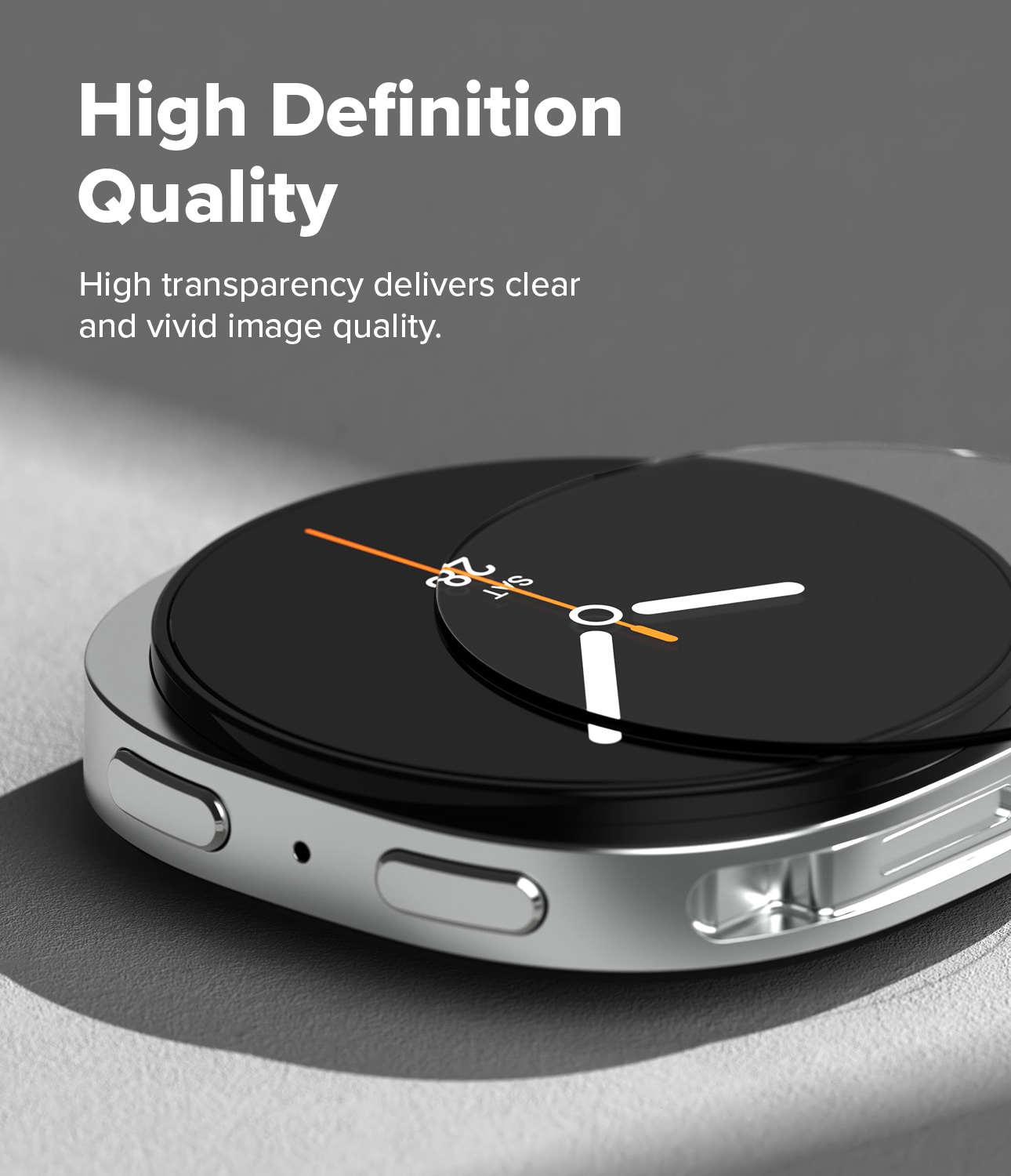 Samsung Galaxy Watch 8 40mm Skærmbeskyttelse i glas med monteringsramme (2-pak)