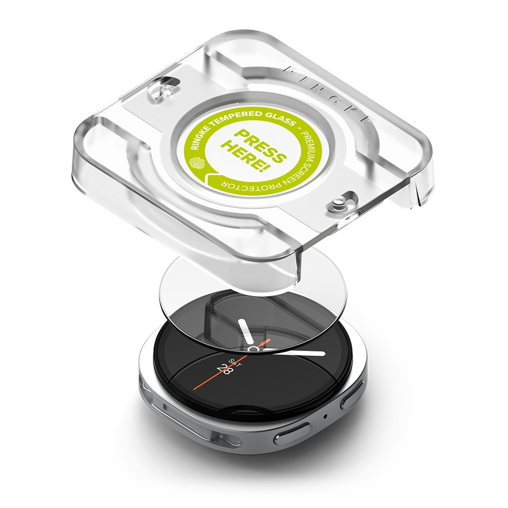 Samsung Galaxy Watch 8 Classic Skærmbeskyttelse i glas med monteringsramme (2-pak)