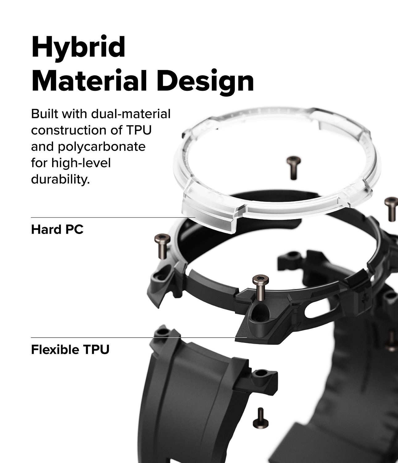 Samsung Galaxy Watch 8 Classic Rugged Gear Cover & Rem, Sort