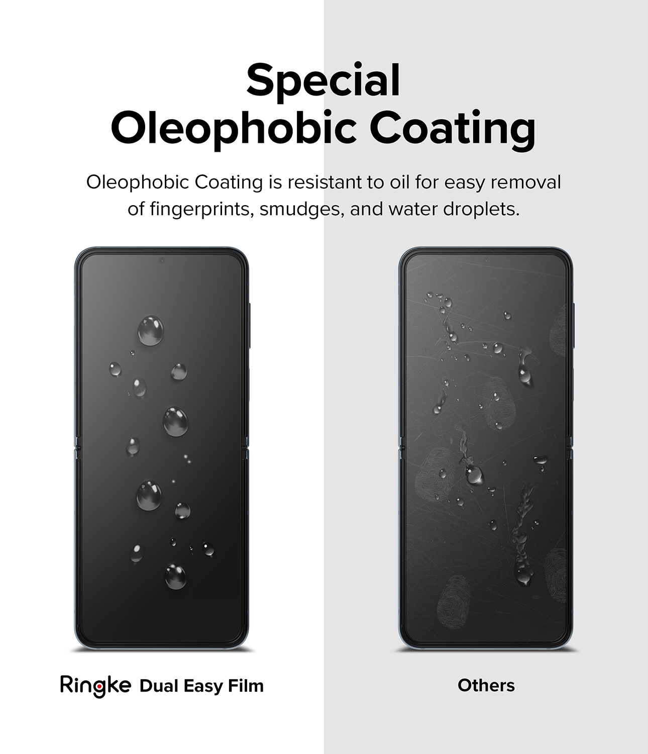 Samsung Galaxy Z Flip 4 Skærmbeskytter beskyttelsesfilm - Dual Easy (2-pak)