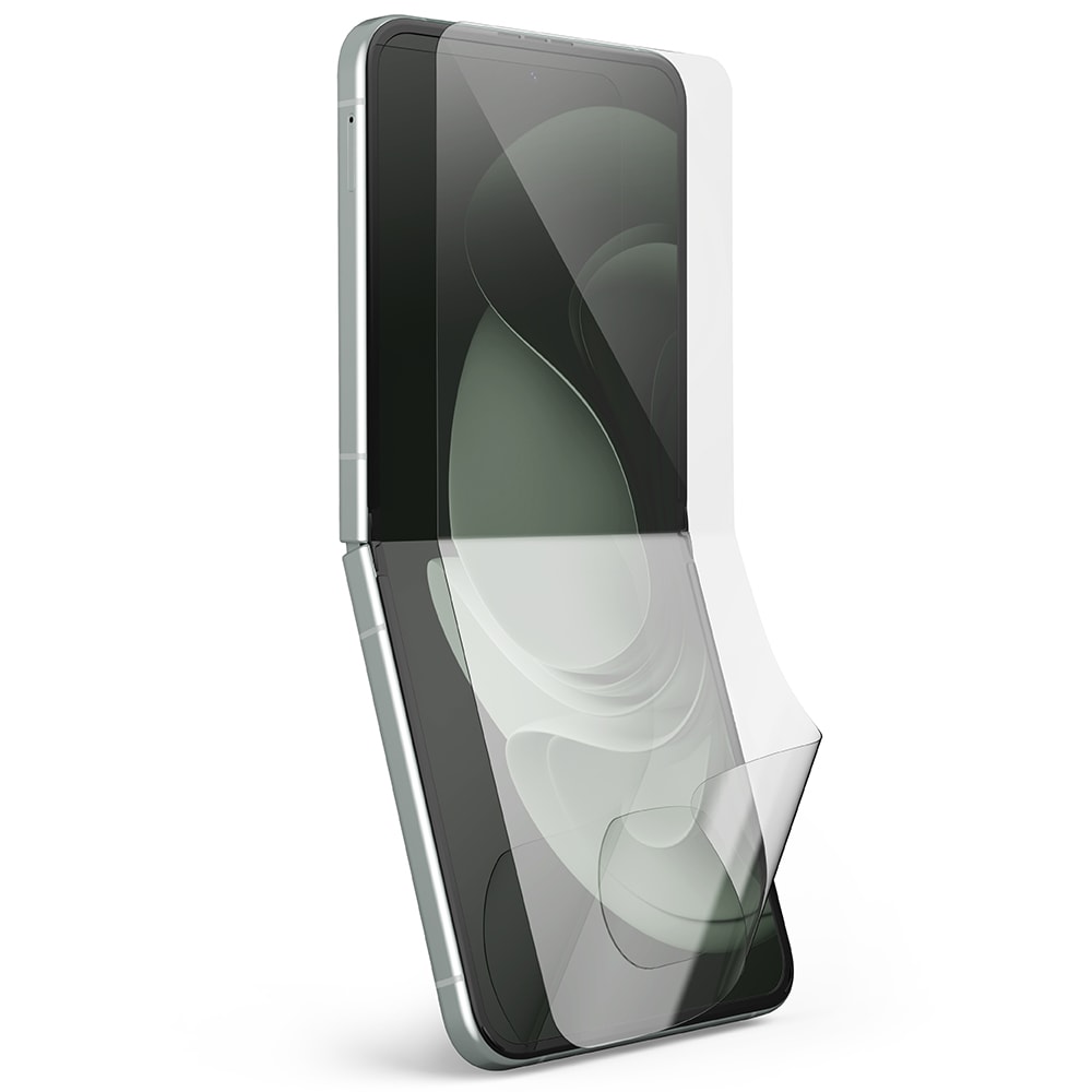 Samsung Galaxy Z Flip 5 Skærmbeskytter beskyttelsesfilm - Dual Easy (2-pak)