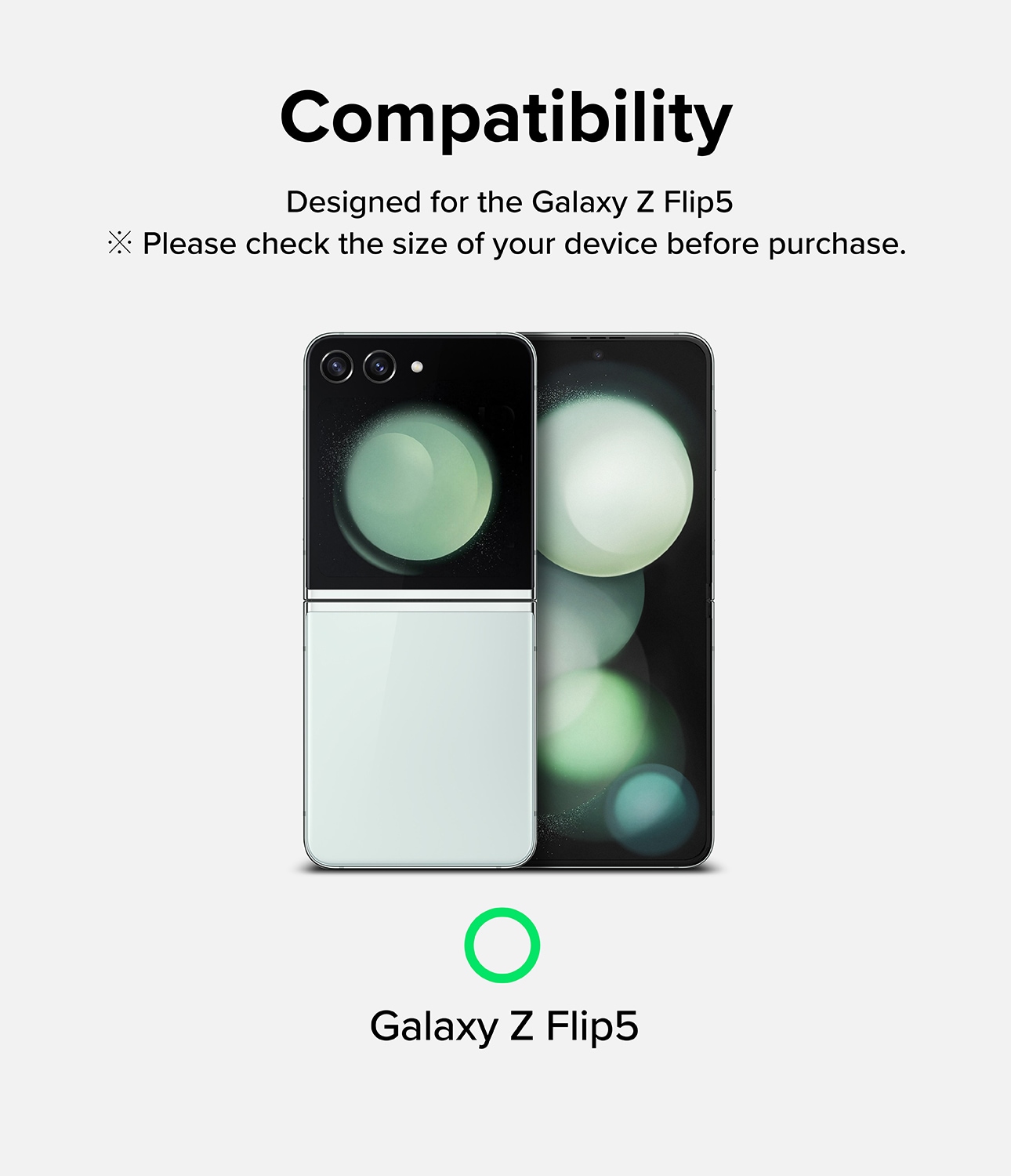Samsung Galaxy Z Flip 5 Skærmbeskytter beskyttelsesfilm - Dual Easy (2-pak)