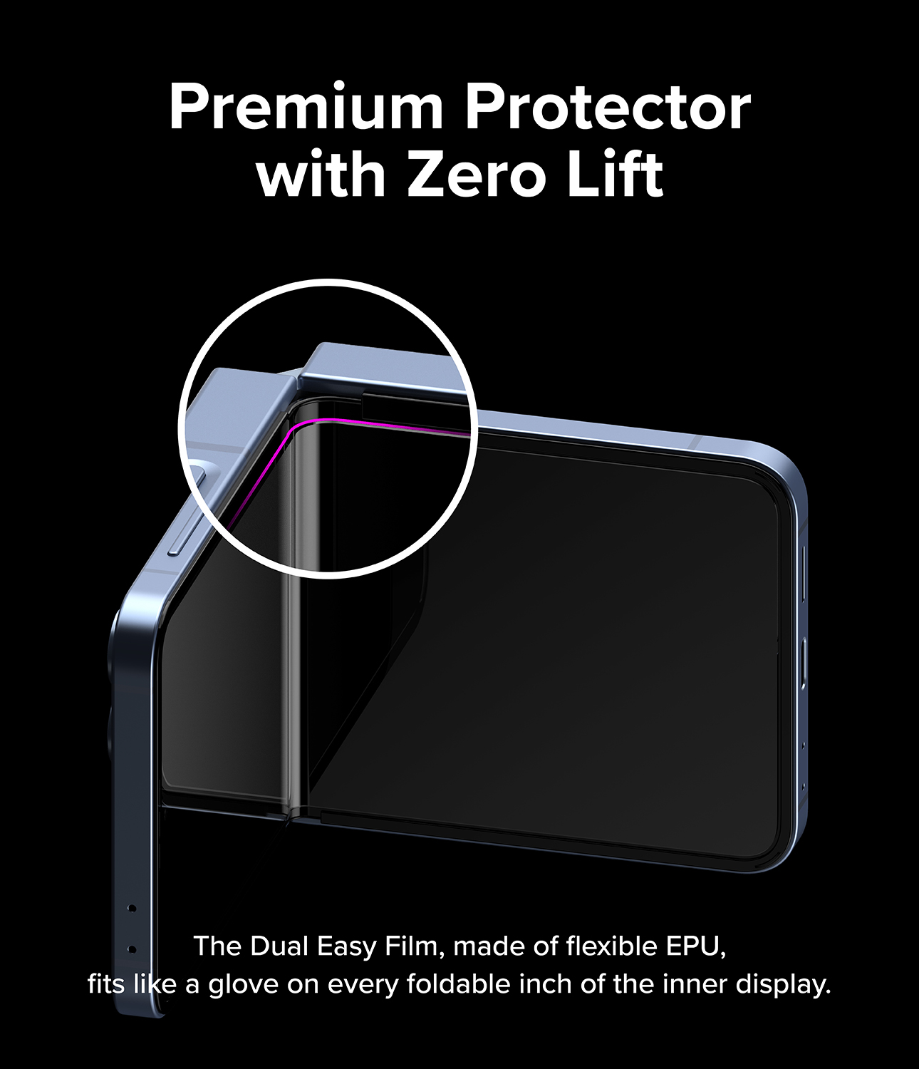 Samsung Galaxy Z Flip 7 FE Skærmbeskytter beskyttelsesfilm - Dual Easy (2-pak)