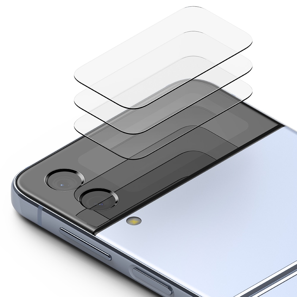 Samsung Galaxy Z Flip 4 Ydre skærmbeskytter i glas (2-pak)