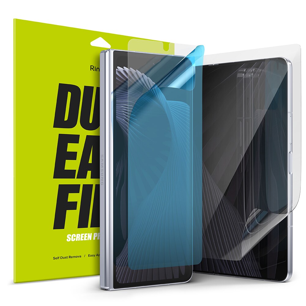 Samsung Galaxy Z Fold 5 Skærmbeskytter beskyttelsesfilm - Dual Easy
