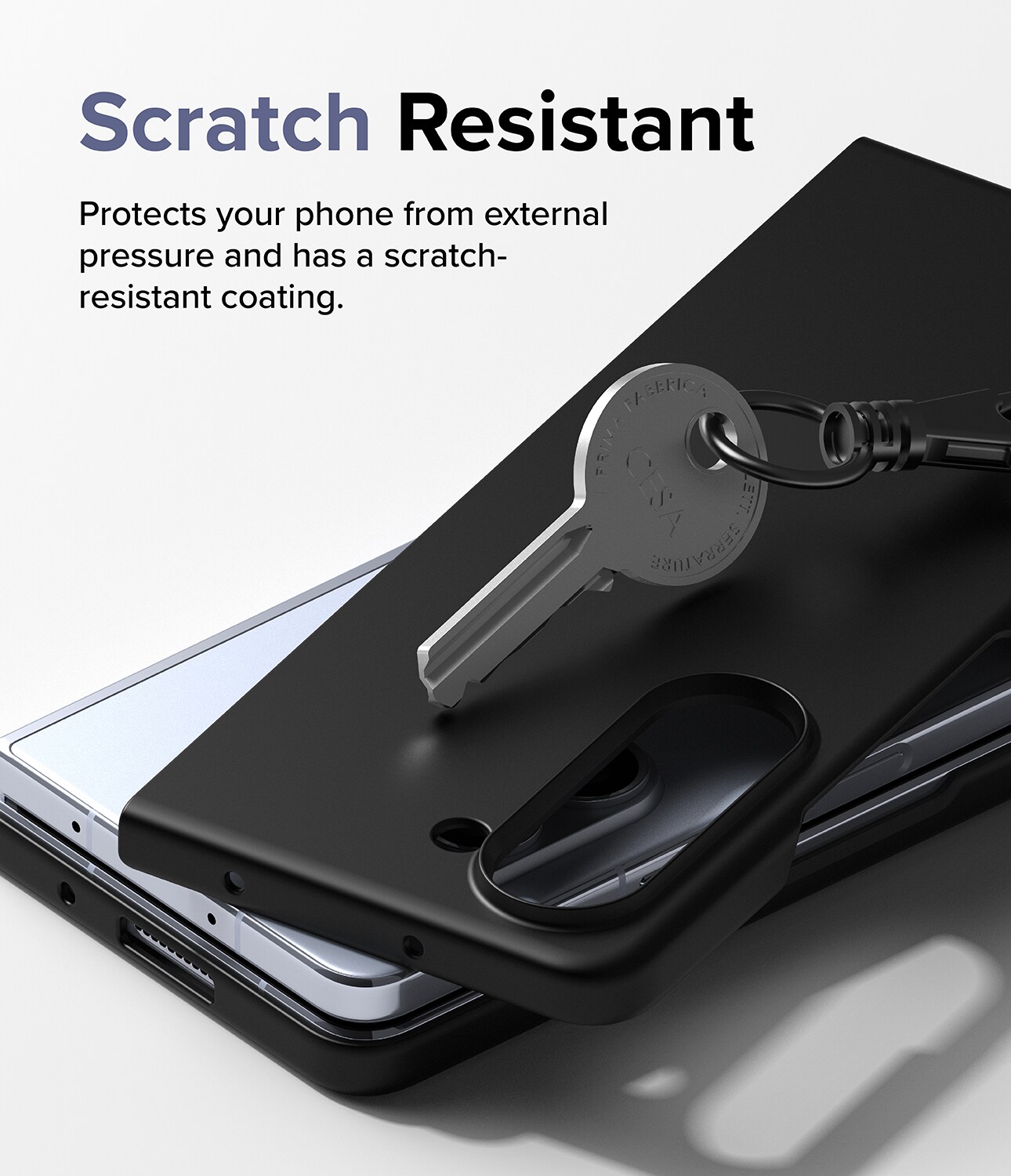 Samsung Galaxy Z Fold 5 Slim cover, Sort