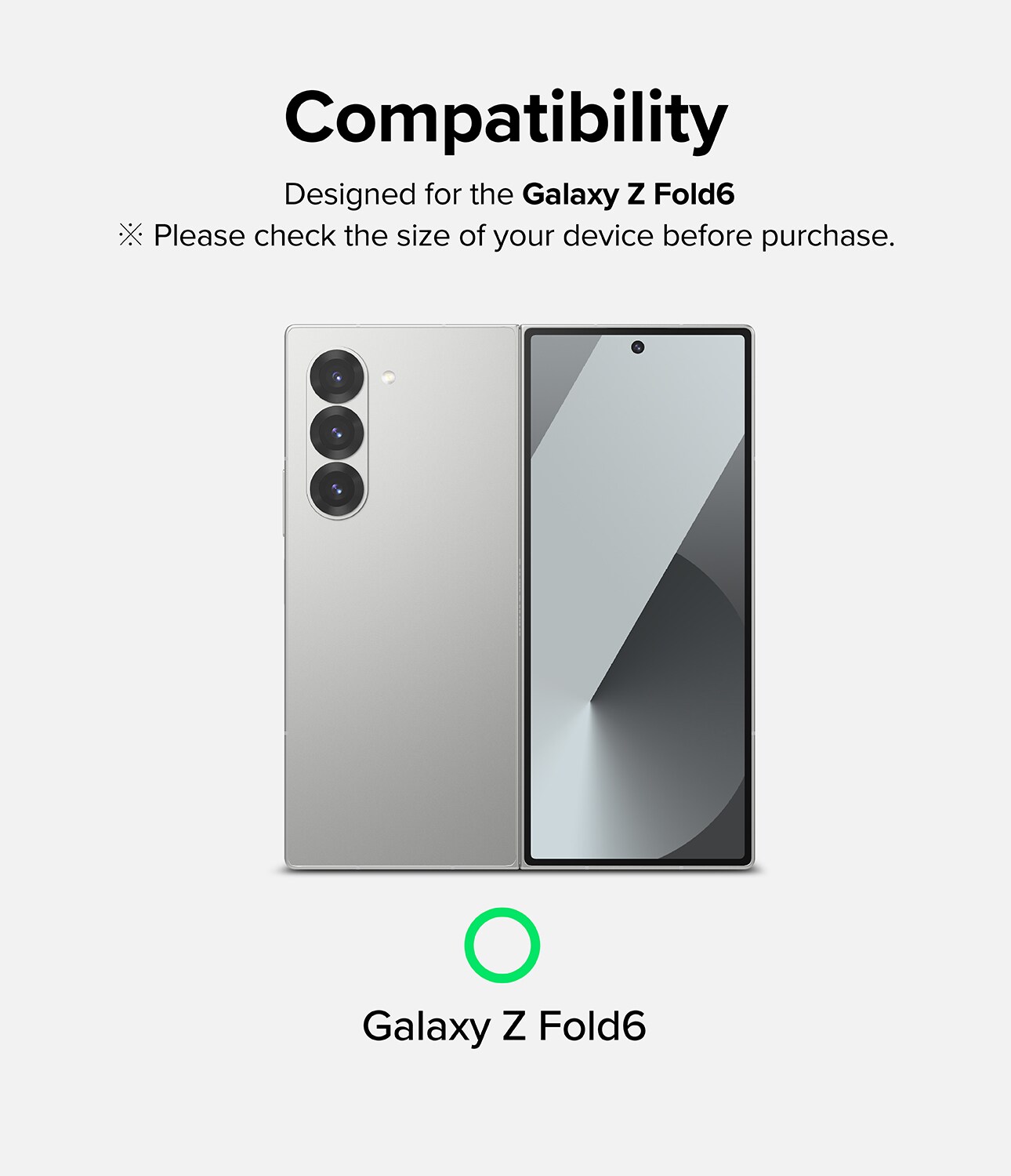 Samsung Galaxy Z Fold 6 Skærmbeskytter beskyttelsesfilm - Dual Easy (2-pak)