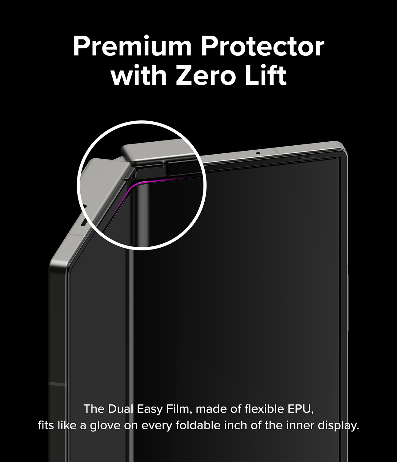 Samsung Galaxy Z Fold 6 Skærmbeskytter beskyttelsesfilm - Dual Easy (2-pak)