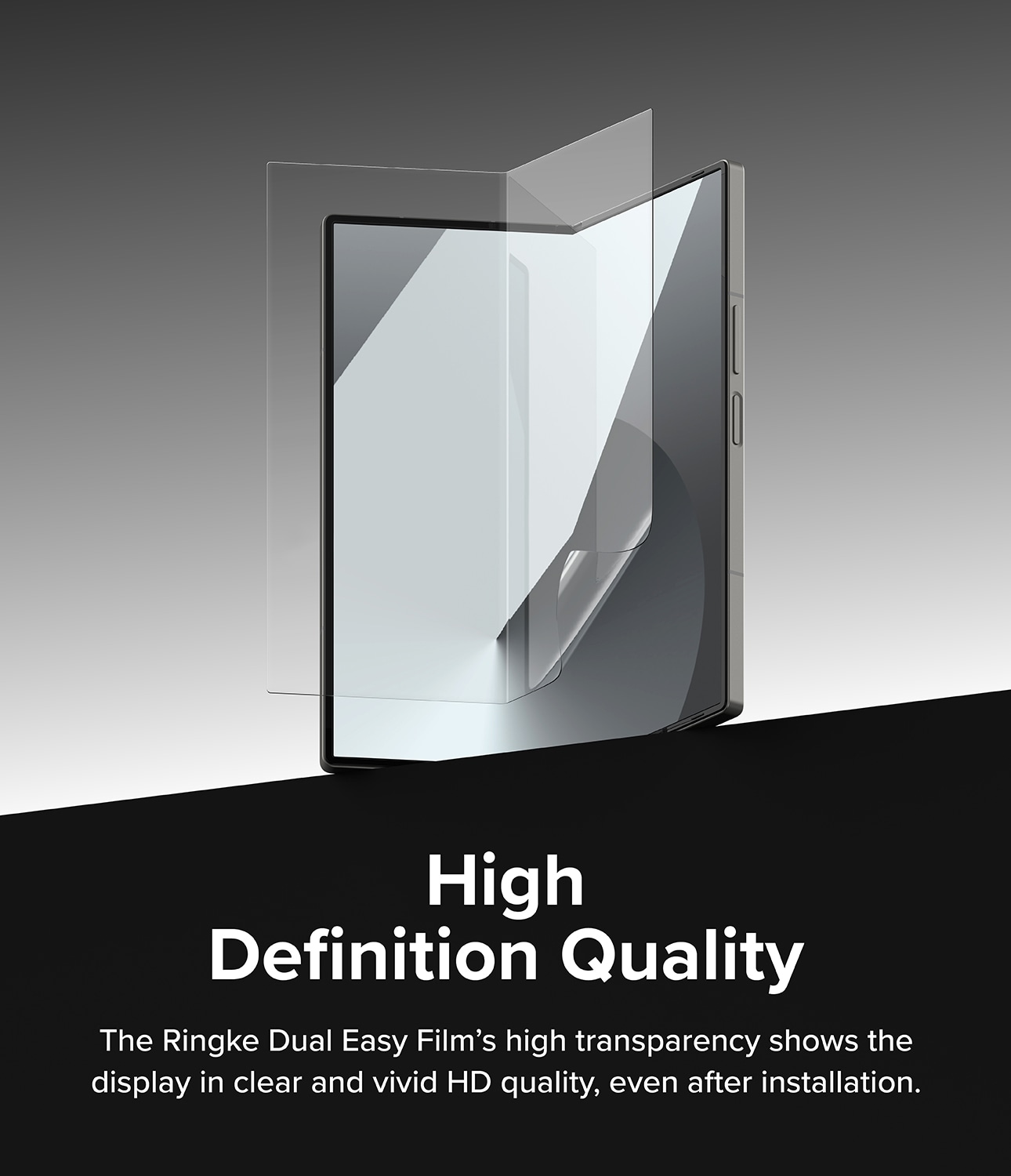 Samsung Galaxy Z Fold 6 Skærmbeskytter beskyttelsesfilm - Dual Easy (2-pak)