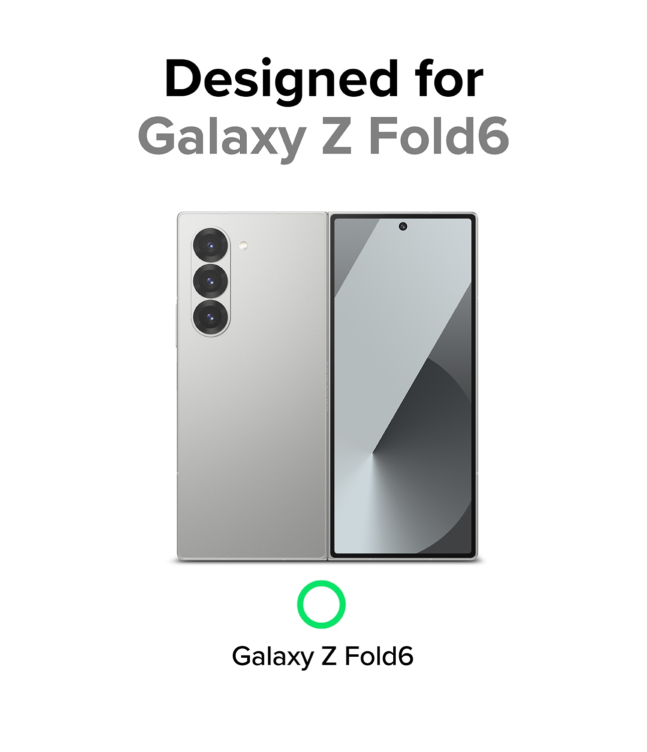 Samsung Galaxy Z Fold 6 Fusion MagSafe cover, Gennemsigtig