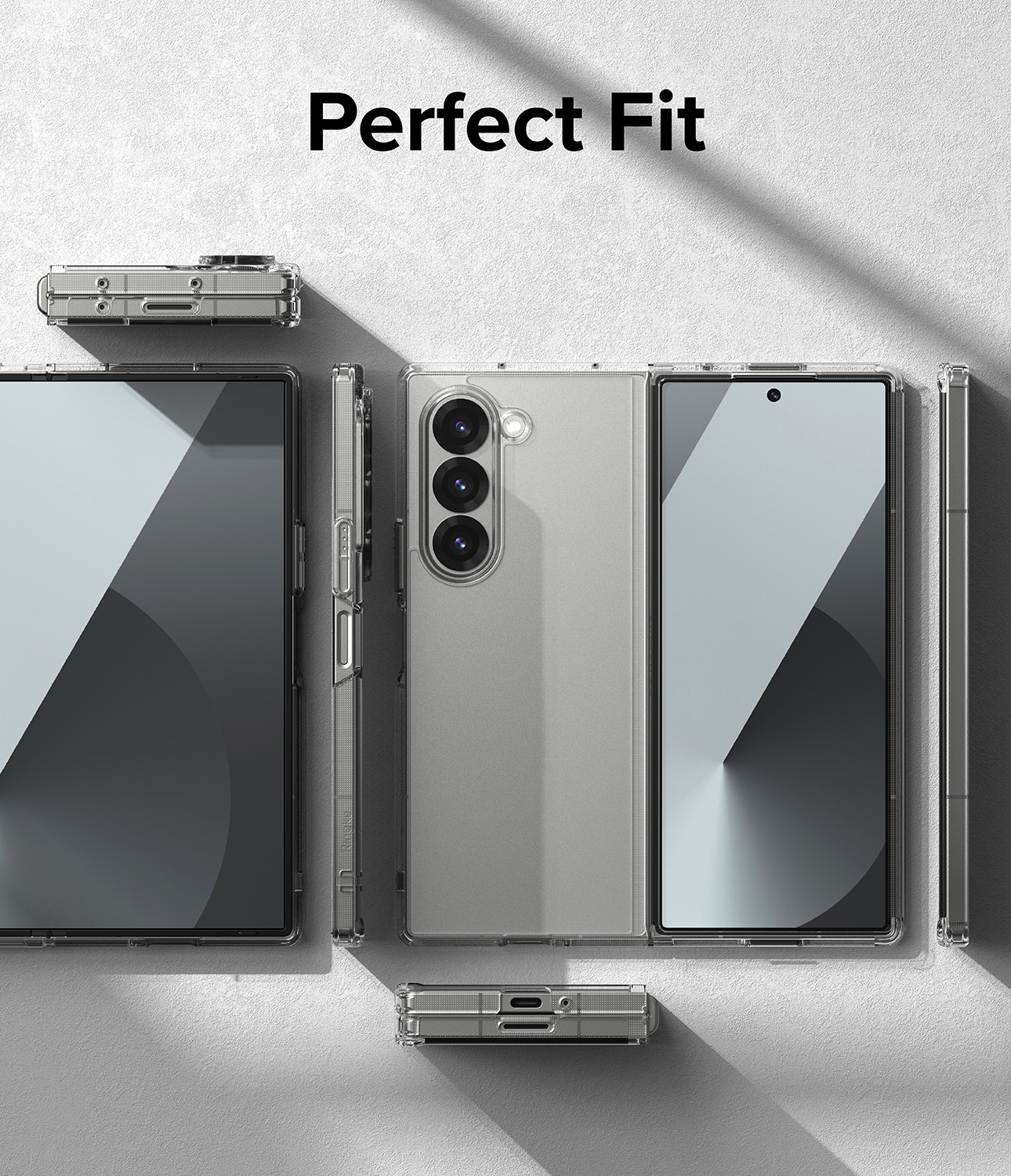 Samsung Galaxy Z Fold 6 Fusion MagSafe cover, Gennemsigtig