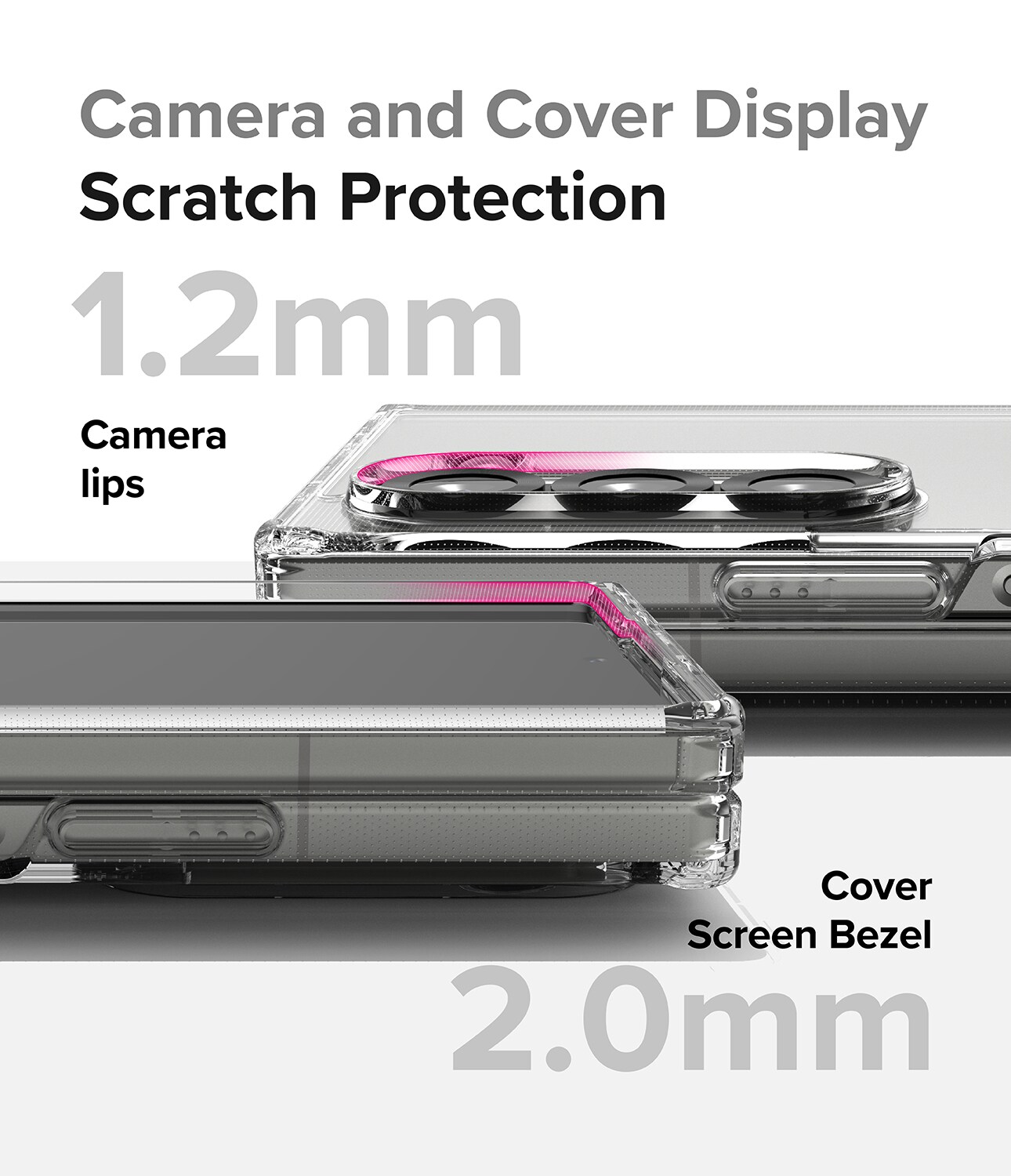 Samsung Galaxy Z Fold 6 Fusion MagSafe cover, Gennemsigtig