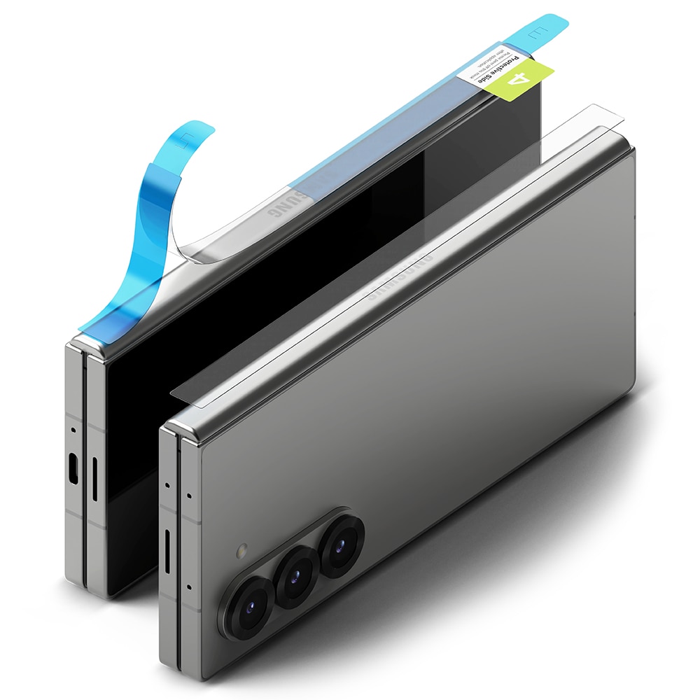 Samsung Galaxy Z Fold 4 Hinge beskyttelsesfilm - Dual Easy (2-pak)
