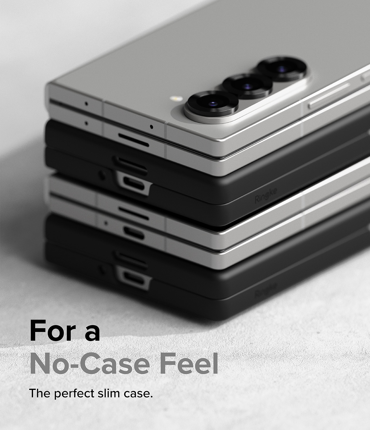 Samsung Galaxy Z Fold 6 Slim cover, Sort