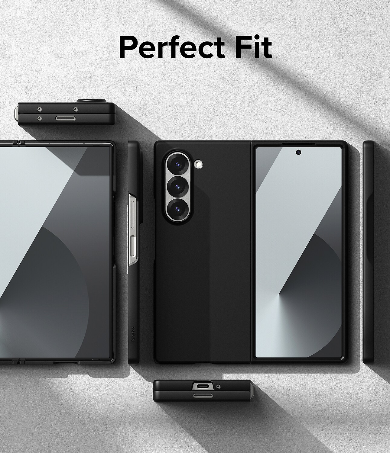 Samsung Galaxy Z Fold 6 Slim cover, Sort